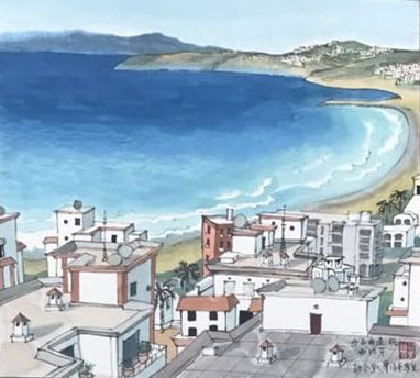 Hu Yongkai 胡永凱, Tangier 丹吉爾海邊, 2017