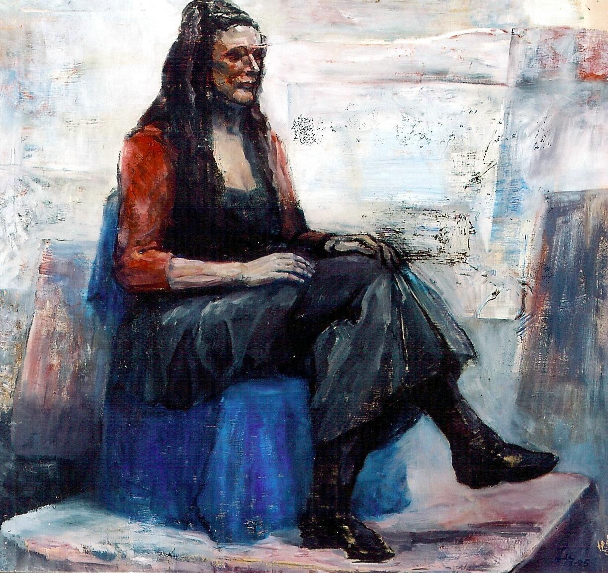 Lu Weihua 陸維華, Portrait of a Lady