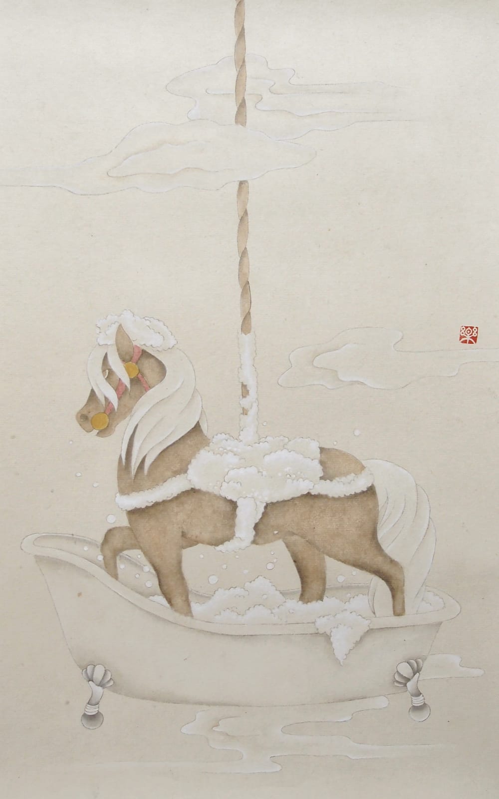 Sam Cheng 鄭丹珊, Carousel x Shower 洗澡 - 木馬