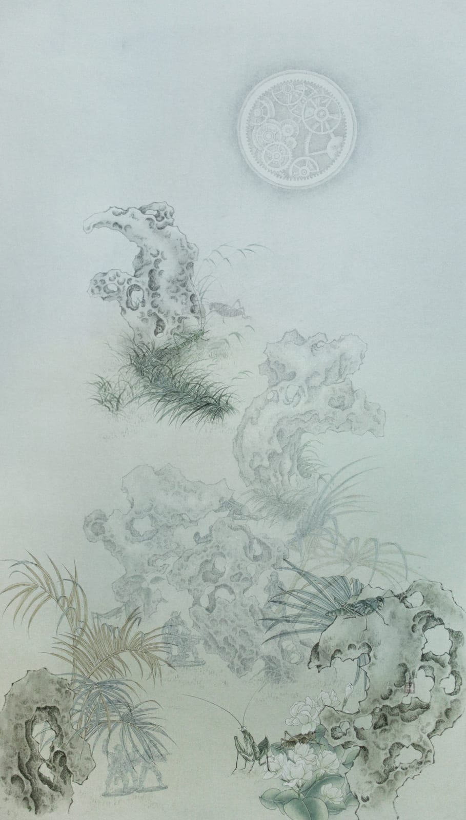 Sam Cheng 鄭丹珊, Moonlight Dance 月輪伴舞, 2018