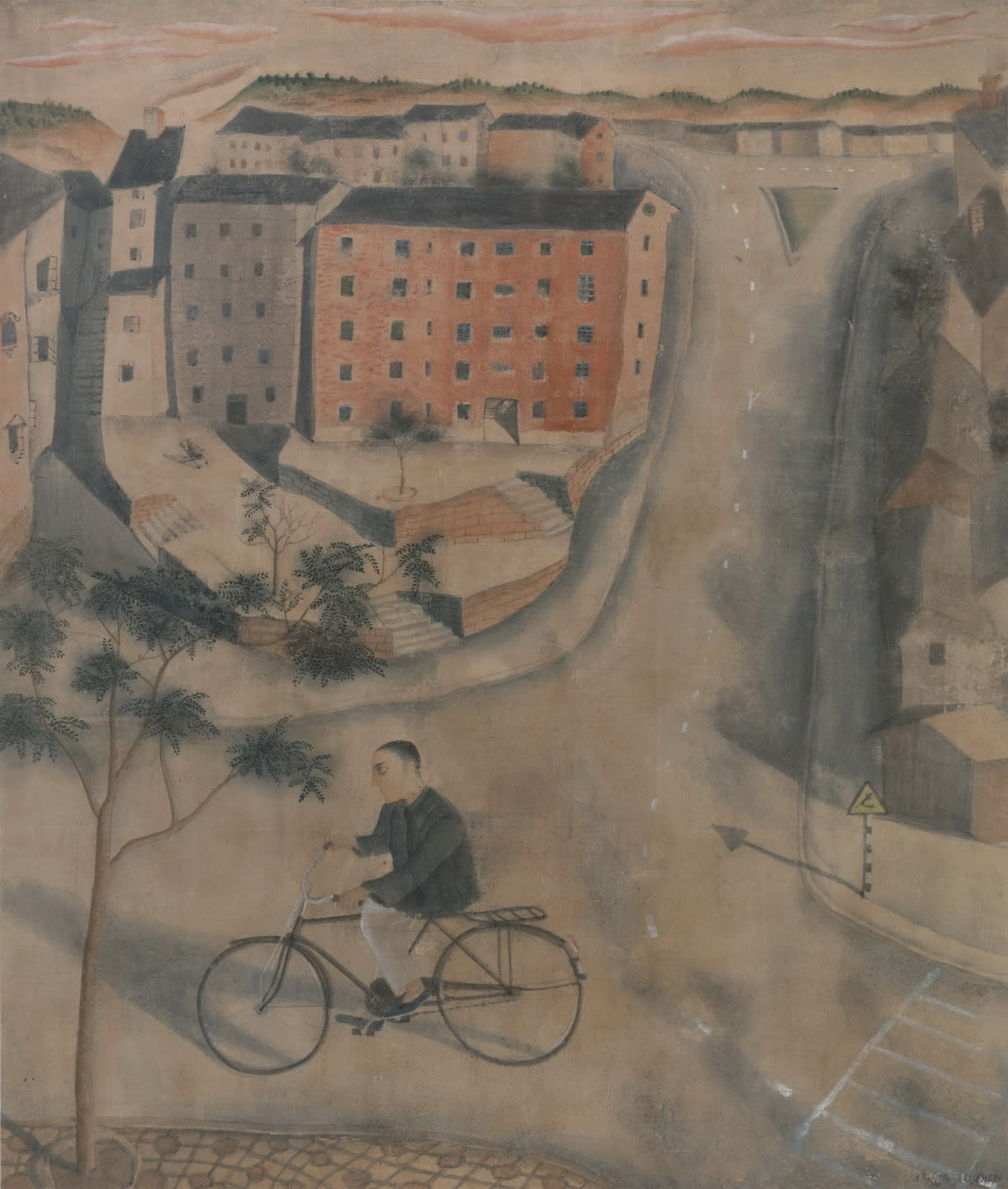 Chen Lianqing 陳聯慶, Quiet Afternoon 午后, 1990