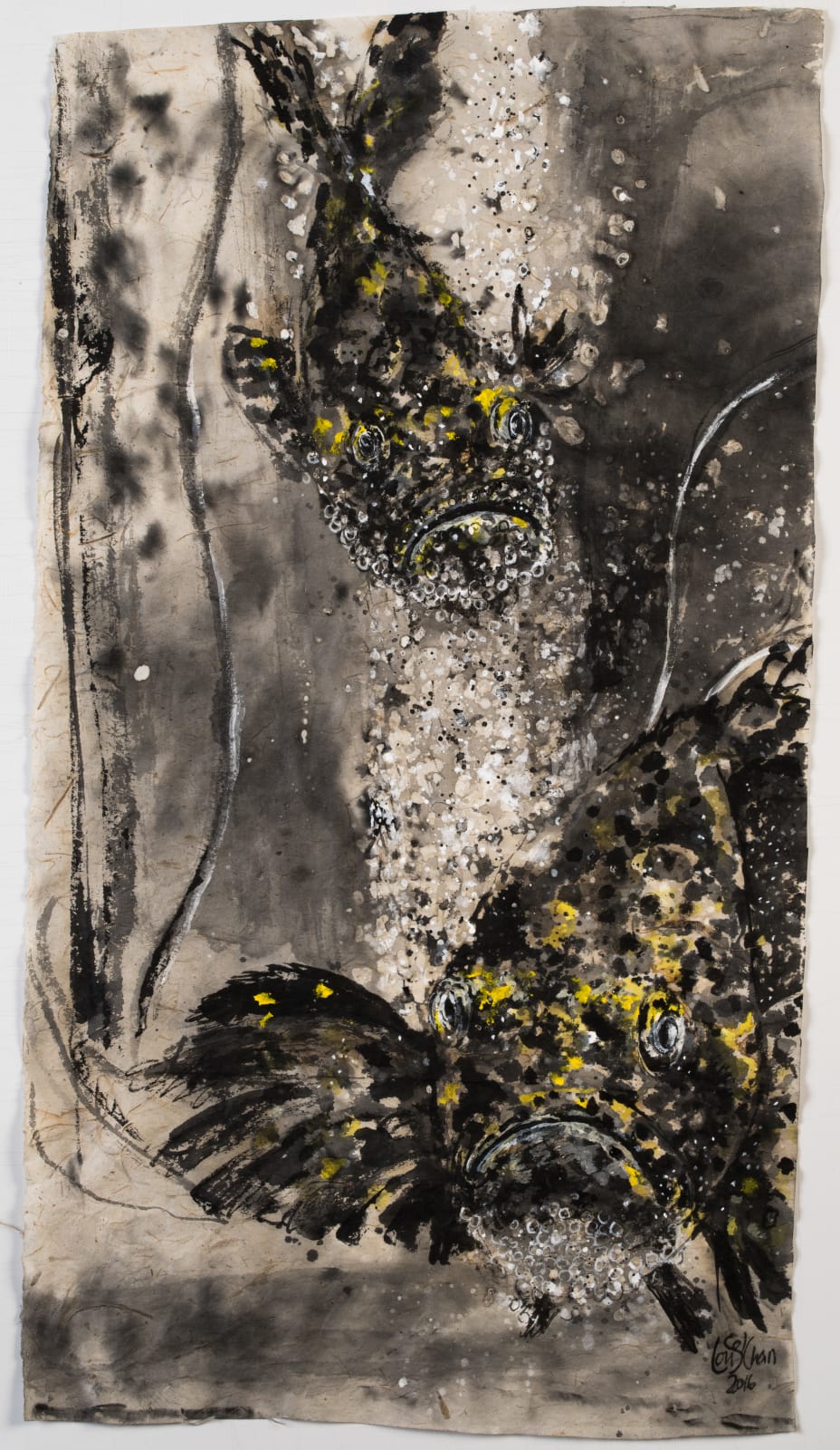 Louise Soloway Chan 陳路思, Fish and Bubbles 泡沫與魚, 2016