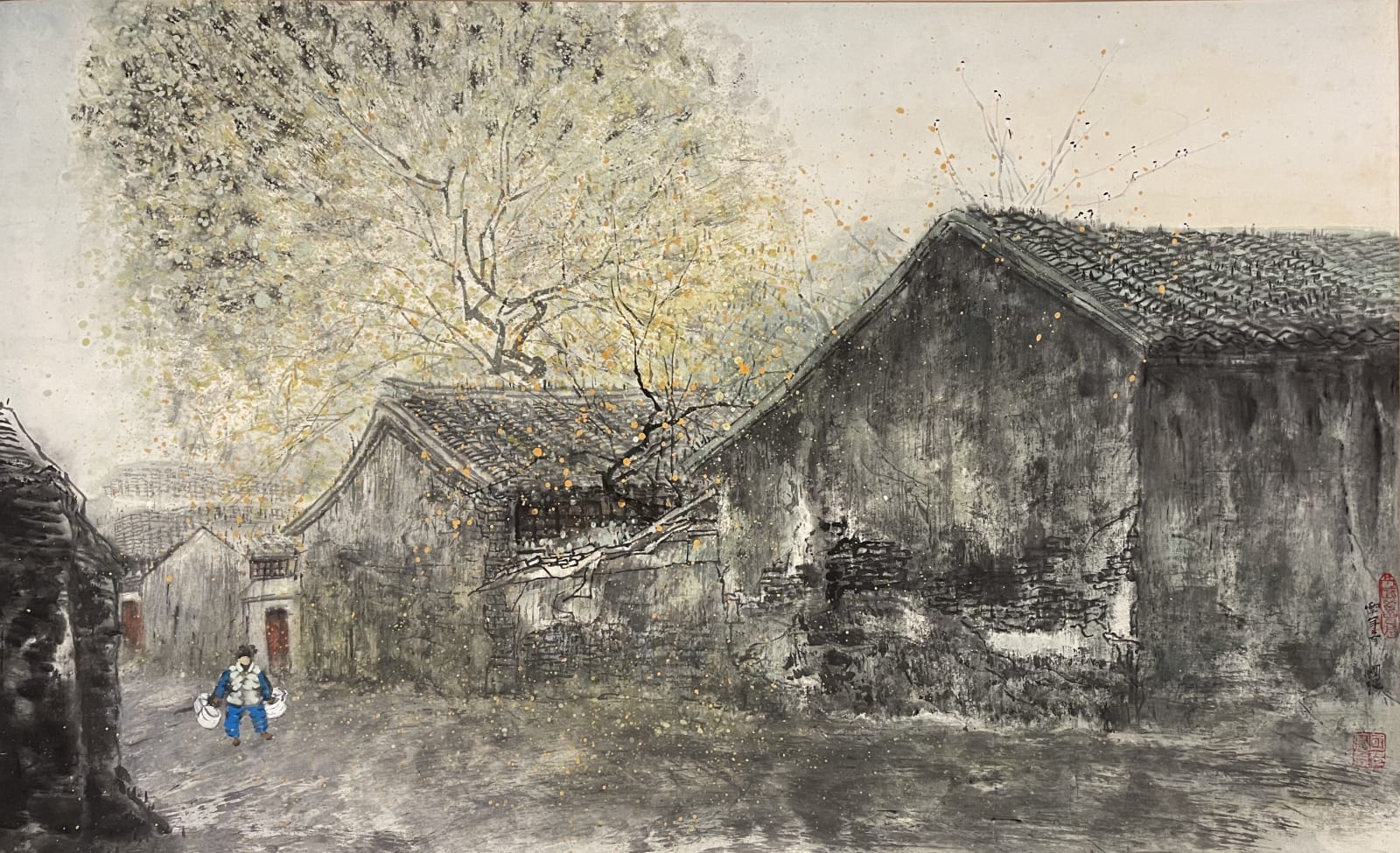 Bian Guoqiang 卞國強, Autumn Time, 2001