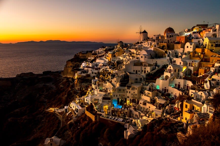 Eddy Li 李秀恒, Santorini, Greece 希臘聖託里尼, 2017