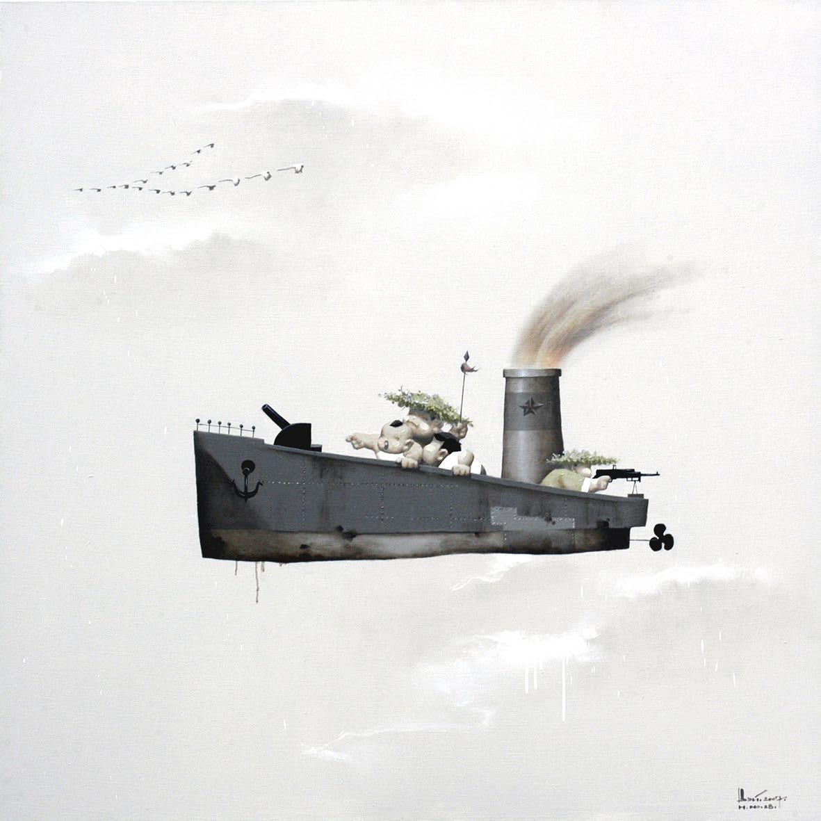 Zou Wei 鄒衛, 鳥人系列 No. 28, 2007