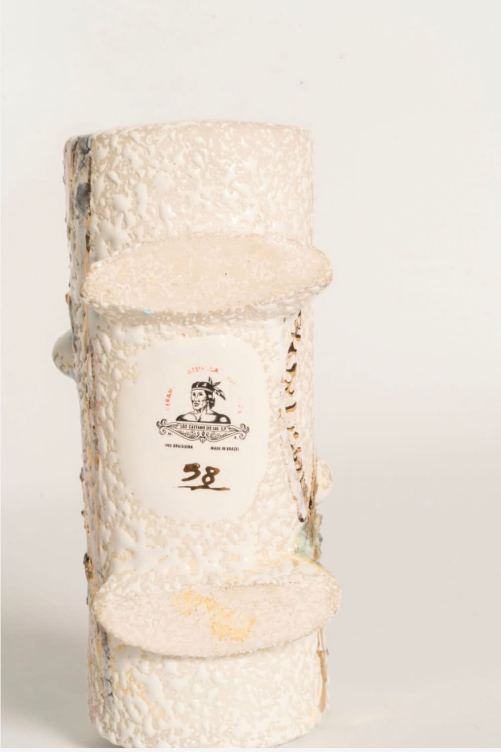 Céramique Tupy, Cendrier en céramique/ Ceramic ashtray, c. 1950