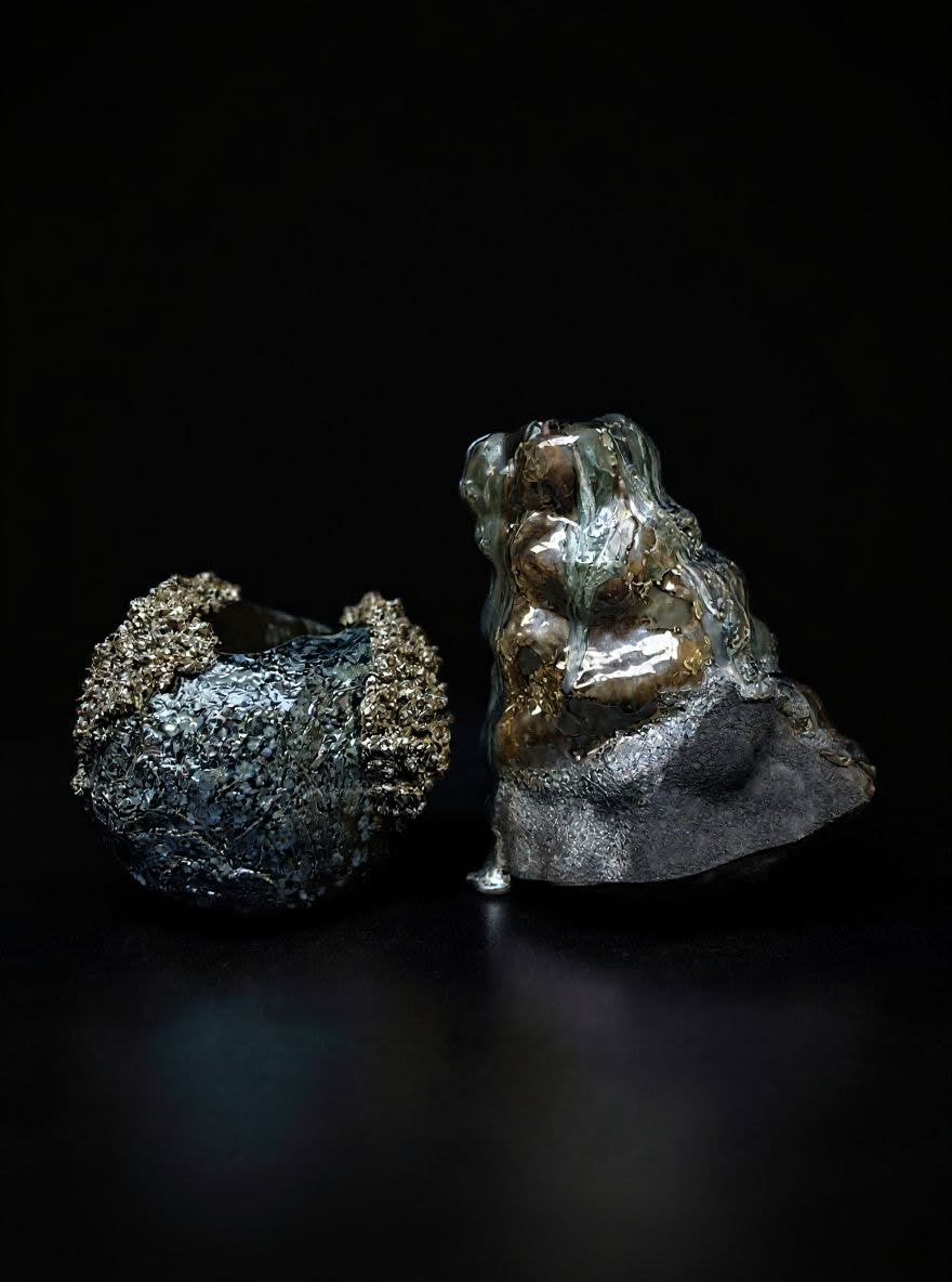 Nicole & Luiza Toldi, Céramique / Ceramic "Lumen #6", 2025