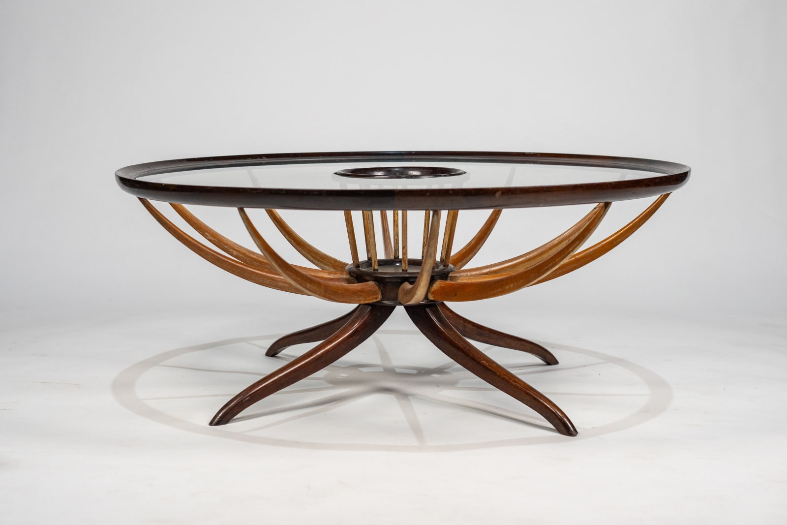 Giuseppe Scapinelli, Table Basse avec jardinière/ Coffee table with planter, c. 1960