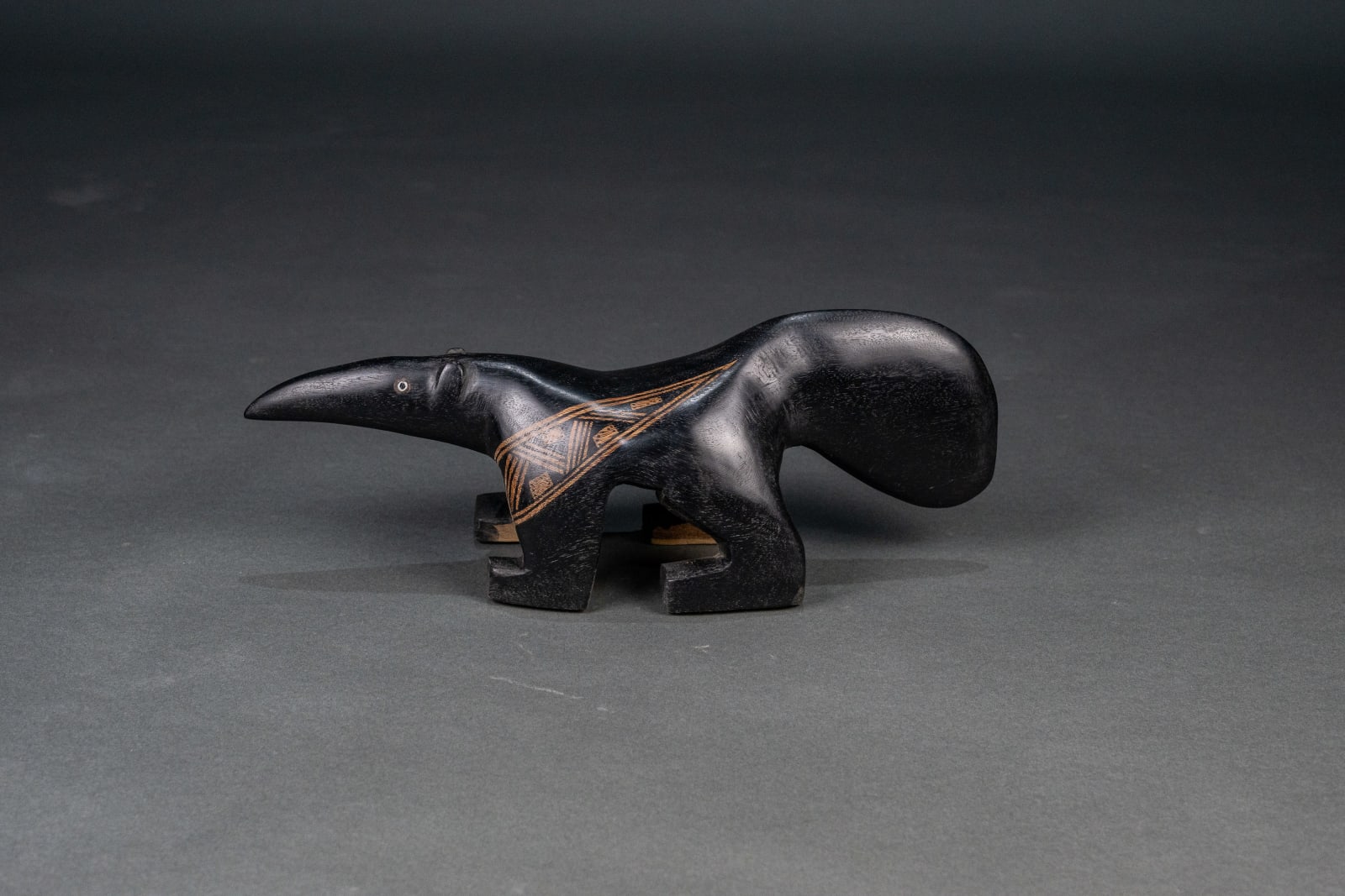 Turuza Wauja, Sculpture "Tamanduá Noir" , 2022