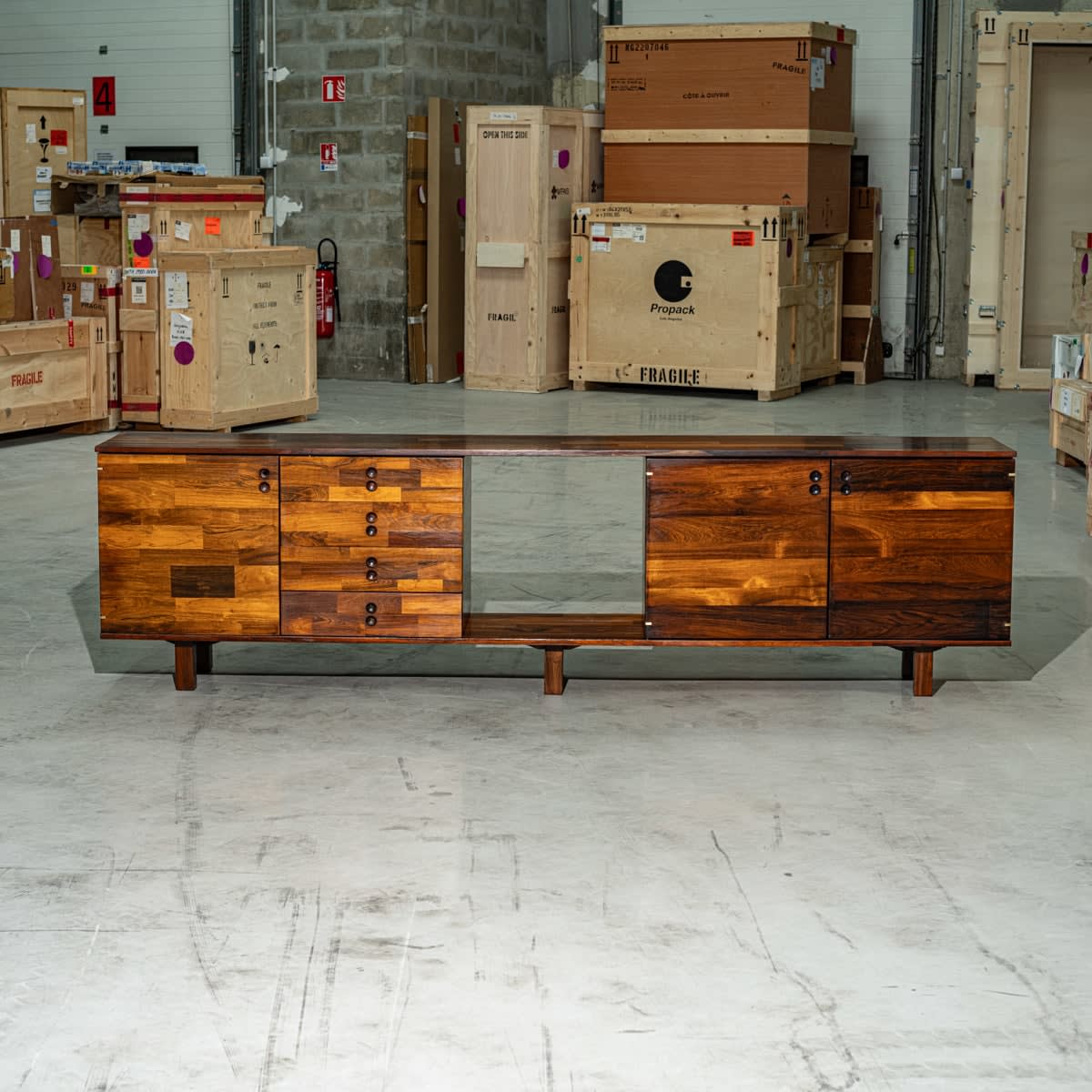 Jorge Zalszupin, Enfilade Componivel / Sideboard Componivel, c. 1960