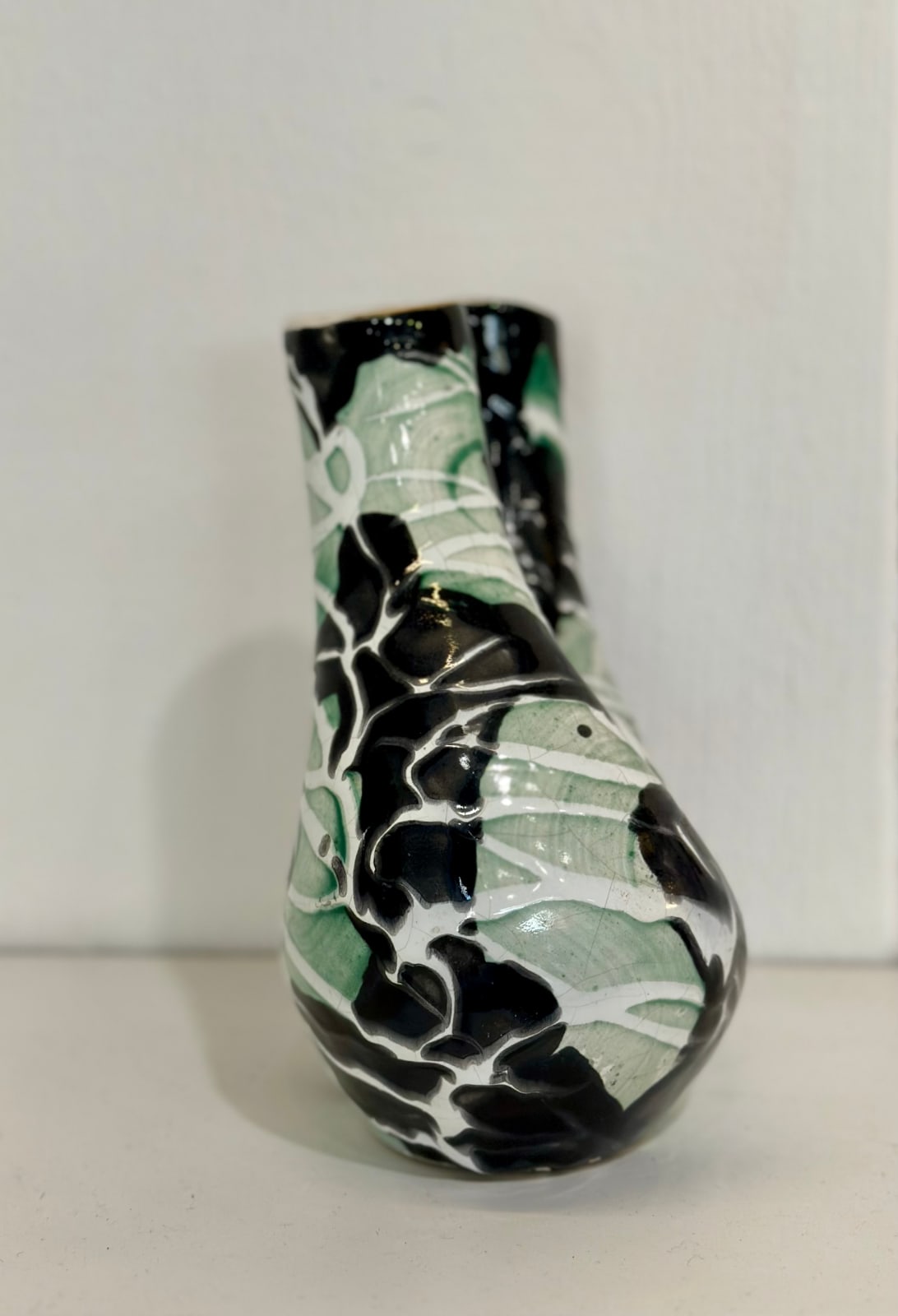 Céramique Moderne Brésilienne, Vase en Céramique moderne brésilienne , c. 1950