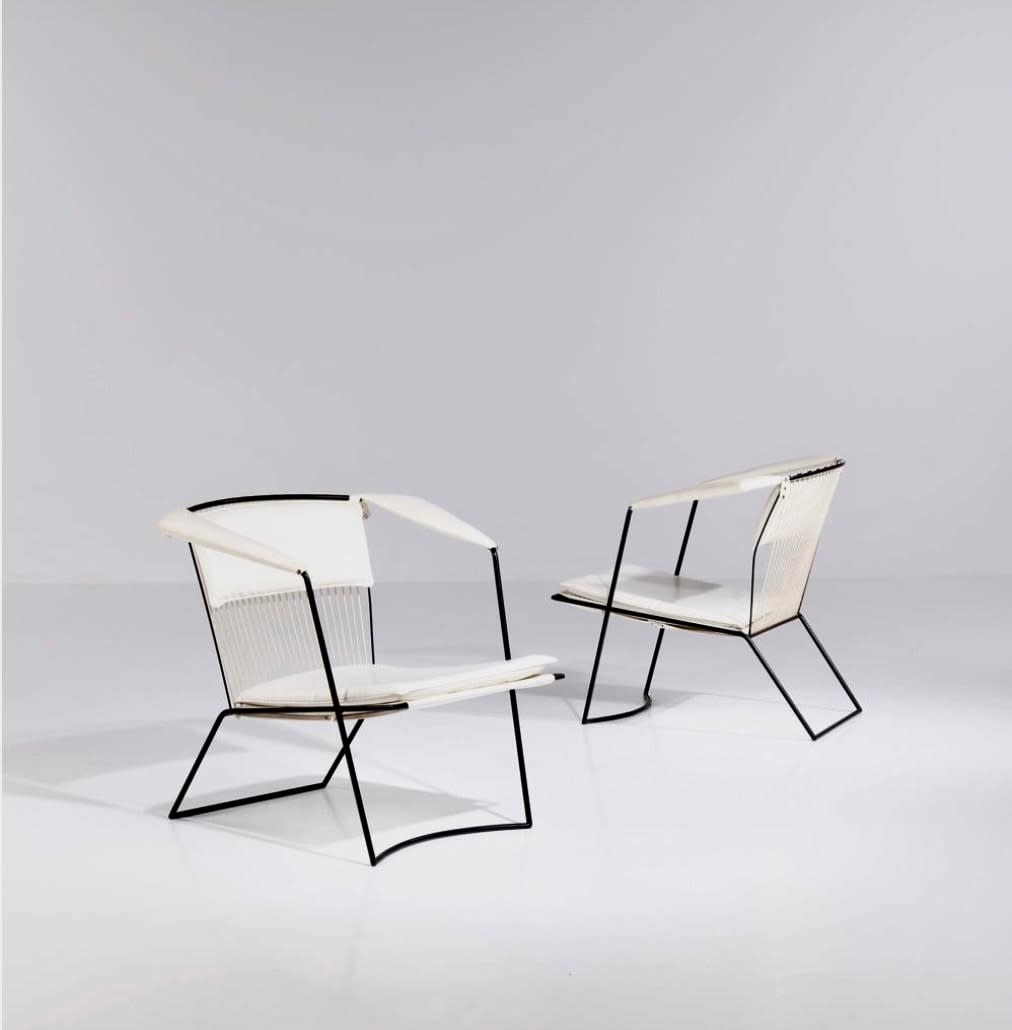 Joaquim Tenreiro, Paire de fauteuils/ Pair of armchairs, c. 1948