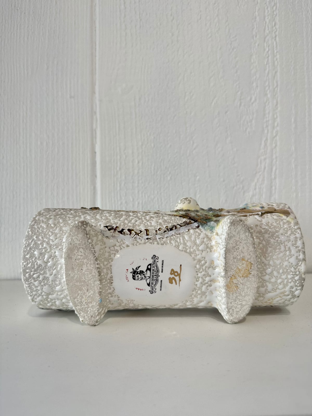 Céramique Tupy, Cendrier en céramique/ Ceramic ashtray, c. 1950