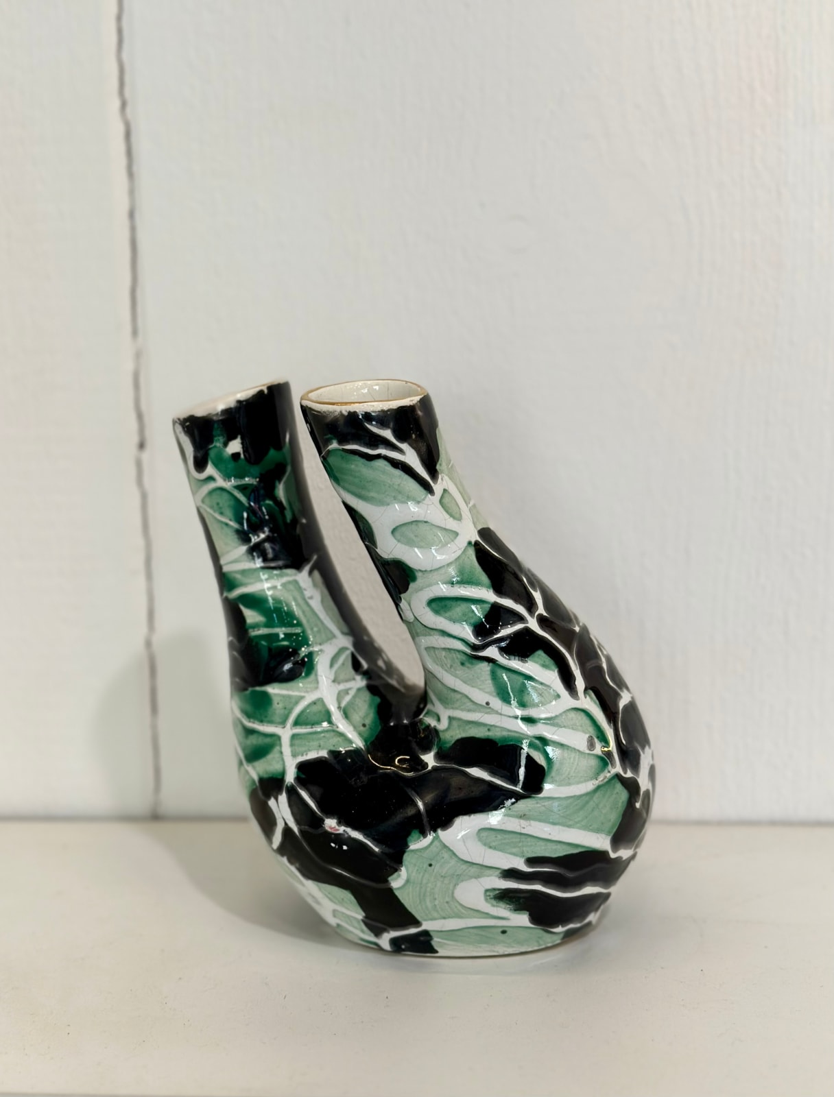 Céramique Moderne Brésilienne, Vase en Céramique moderne brésilienne , c. 1950