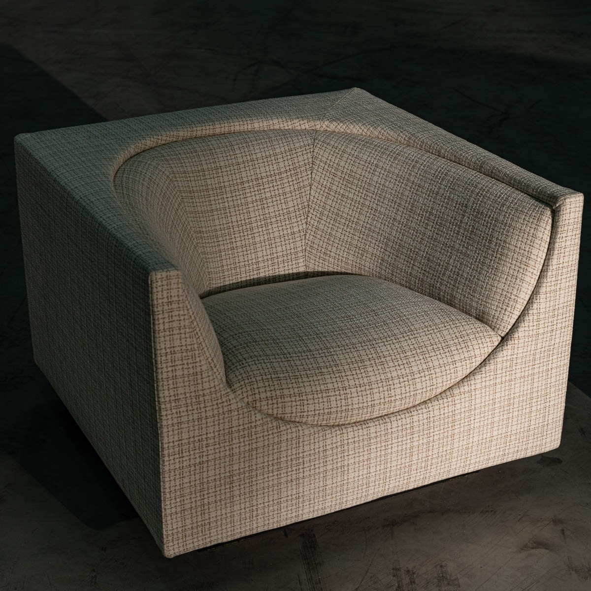 Jorge Zalszupin, Paire de fauteuils "Cubo"/ Pair of armchairs "Cubo", c. 1960