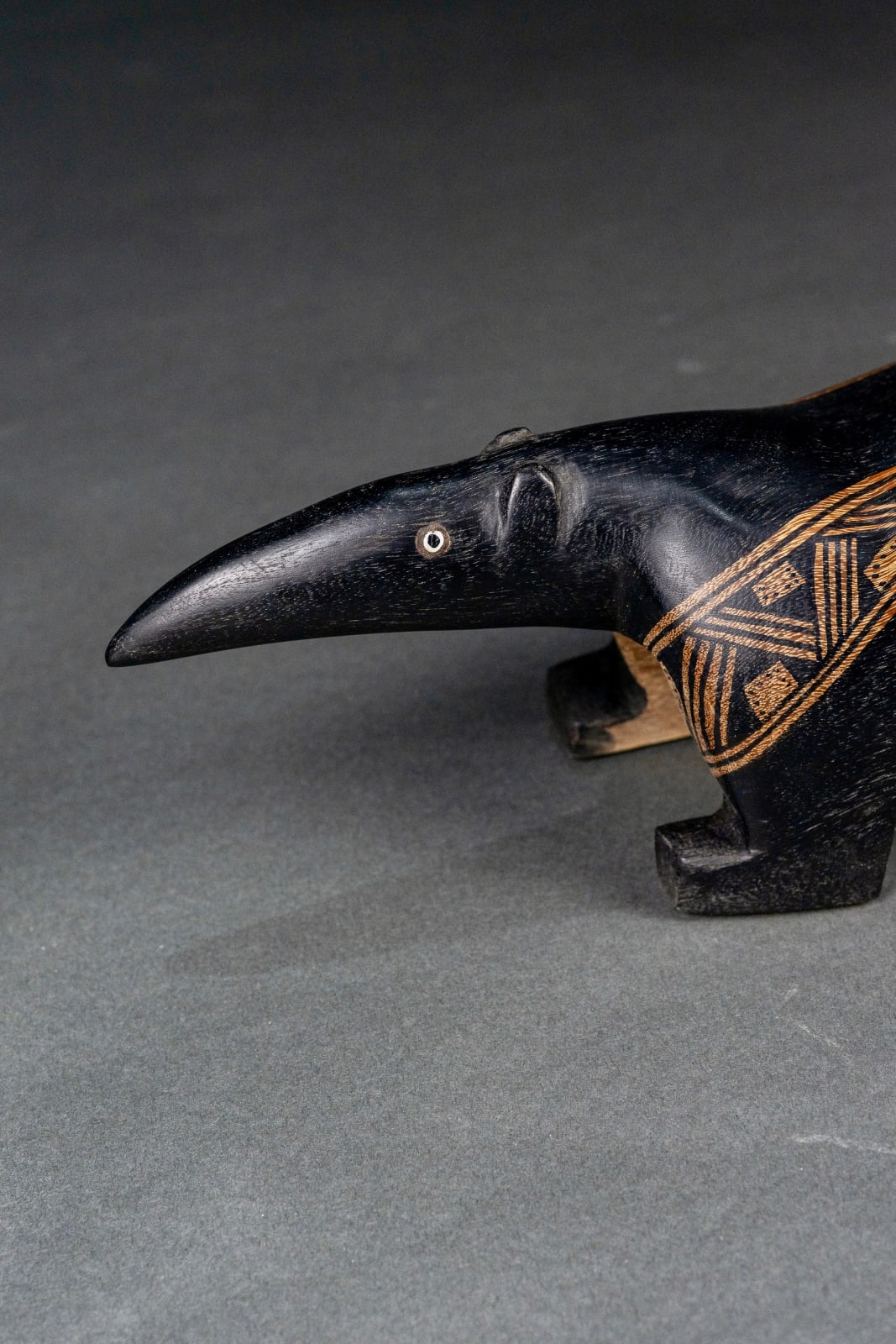 Turuza Wauja, Sculpture "Tamanduá Noir" , 2022