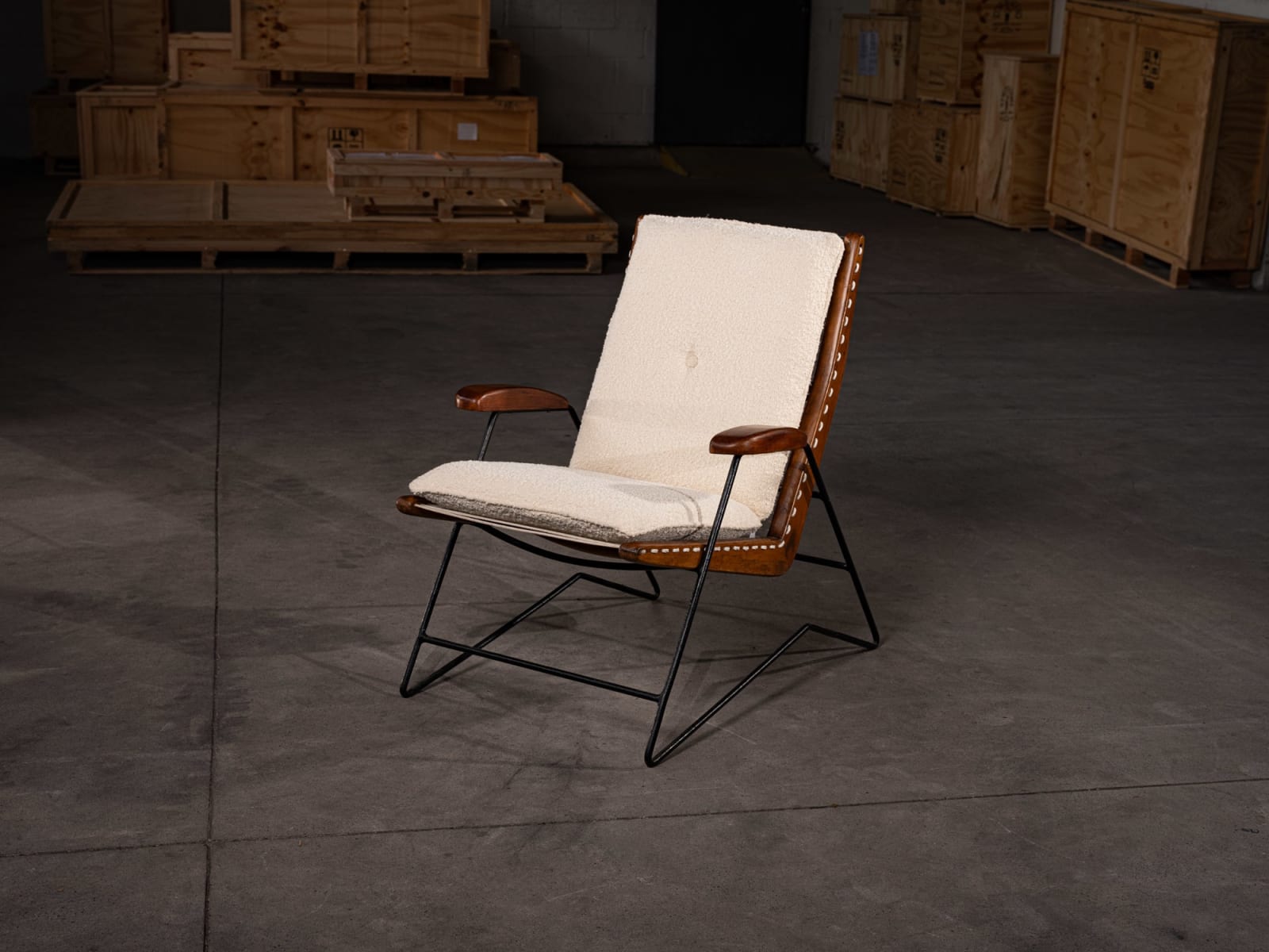 Carlo Hauner, Rare Fauteuil/ Rare Armchair, c. 1950
