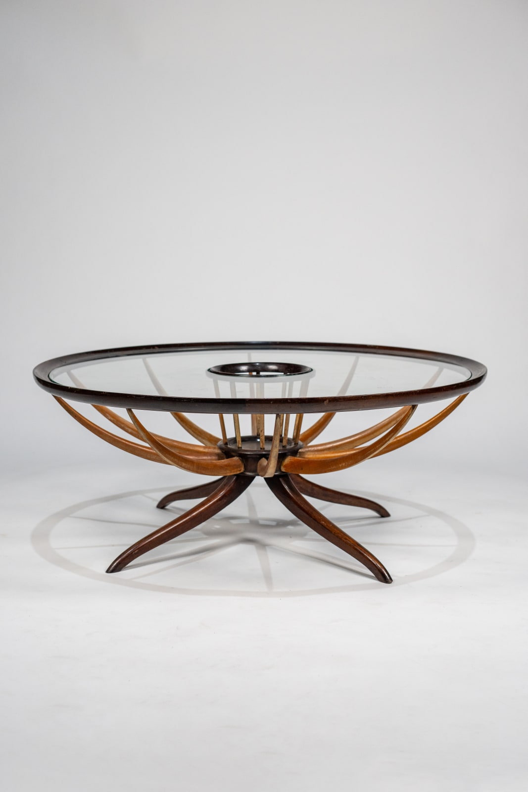 Giuseppe Scapinelli, Table Basse avec jardinière/ Coffee table with planter, c. 1960