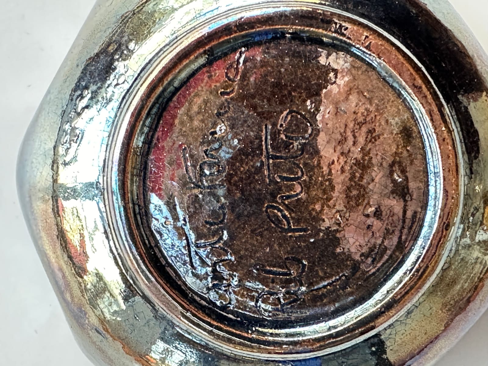 Céramique Arte Forma, Ensemble de 6 plateaux en céramique émaillée / Set of 6 enameled ceramic trays, s/d