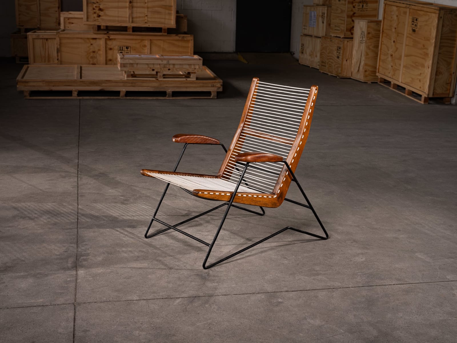Carlo Hauner, Rare Fauteuil/ Rare Armchair, c. 1950