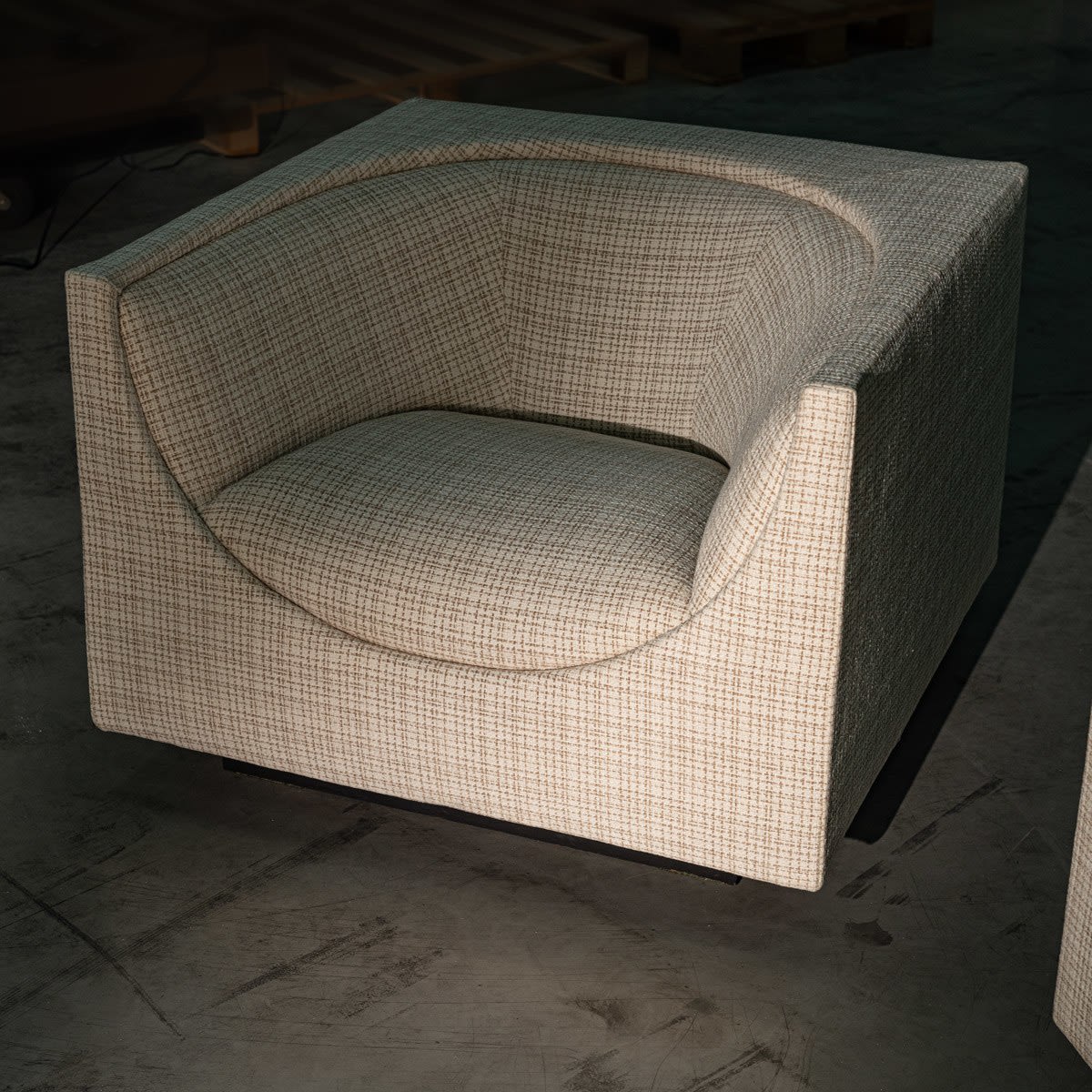 Jorge Zalszupin, Paire de fauteuils "Cubo"/ Pair of armchairs "Cubo", c. 1960