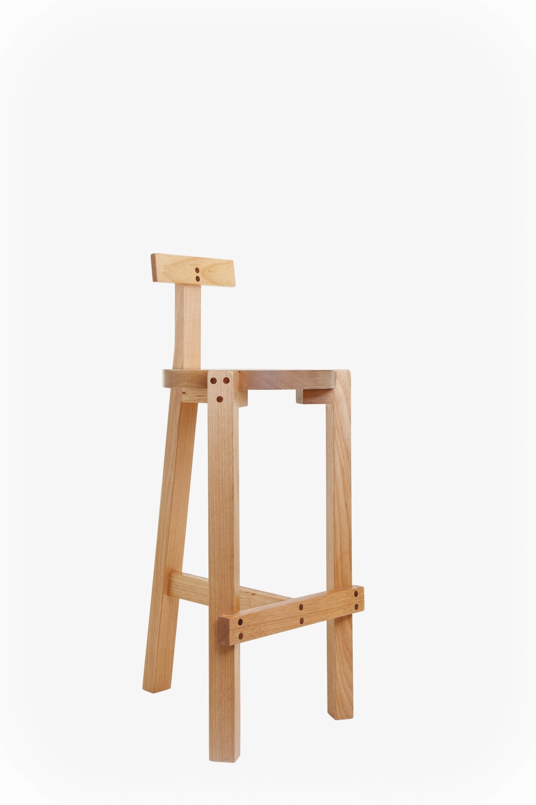 Lina Bo Bardi; Marcelo Ferraz; Marcelo Suzuki, Tabouret "Girafa", Dessin 1987/ Edition 2023