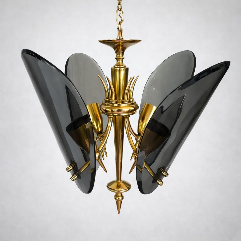 Design brésilien, Paire de suspension / Pair of Pendants, c. 1950