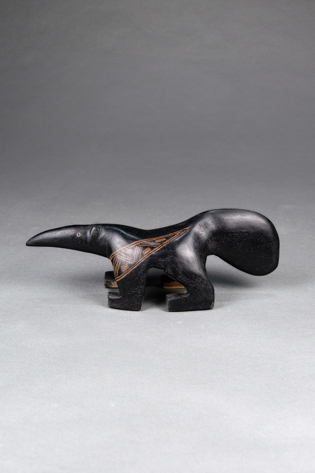 Turuza Wauja, Sculpture "Tamanduá Noir" , 2022