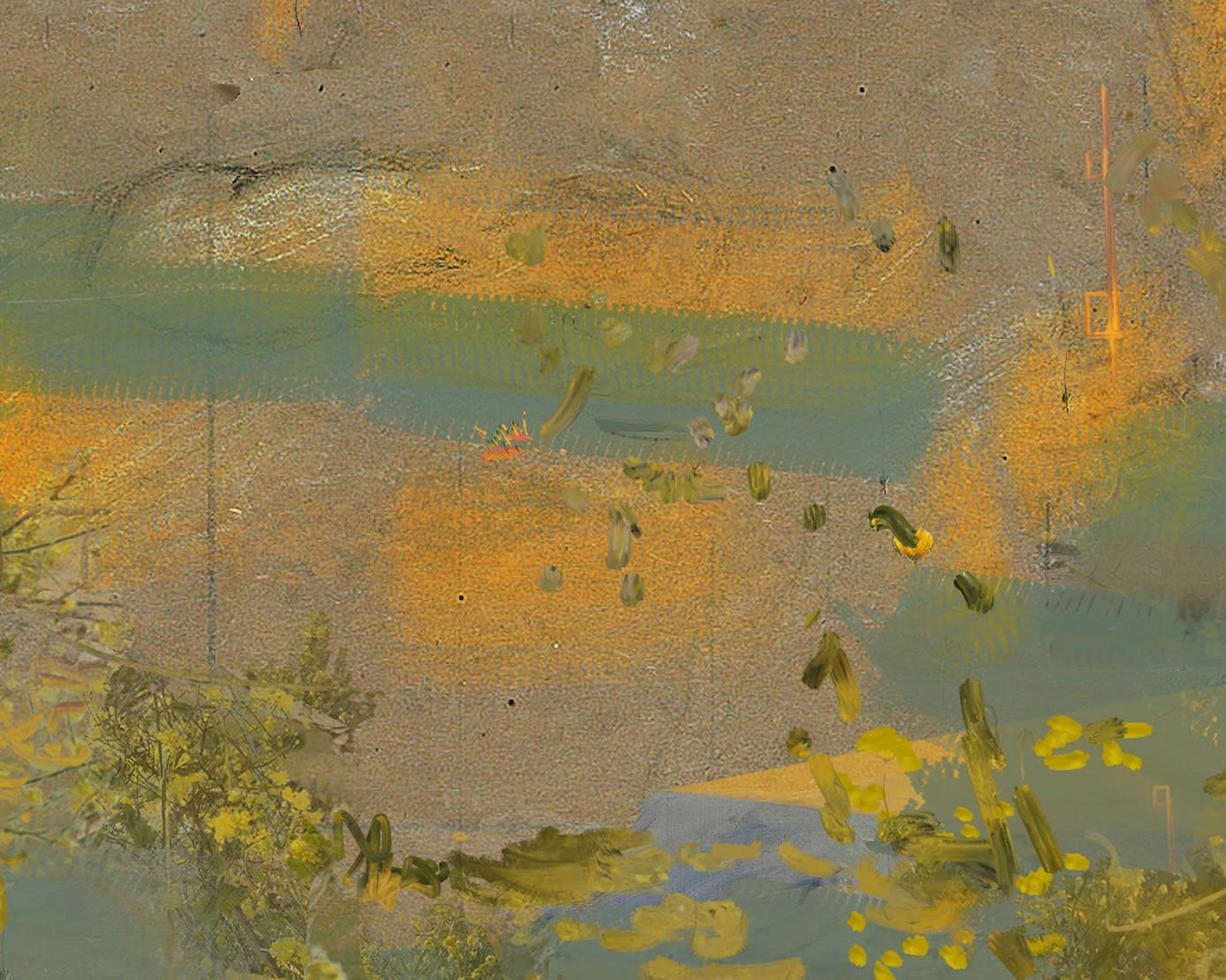 Petra Cortright, softdrive_noise "packet_ribbon" shimmerfax pinkzone, 2025