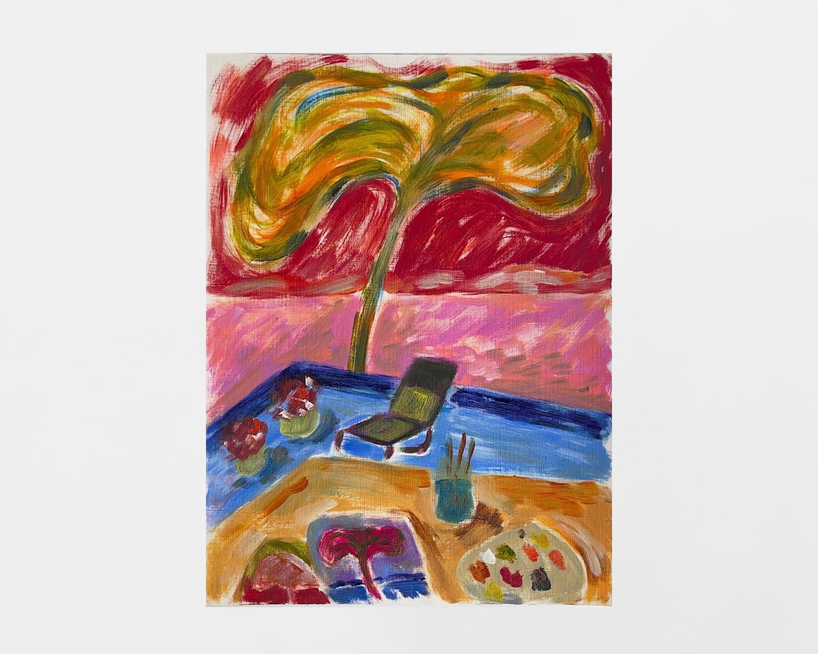 Coline Marotta, Chez mémé, 2023, Shown at Brigade Gallery.