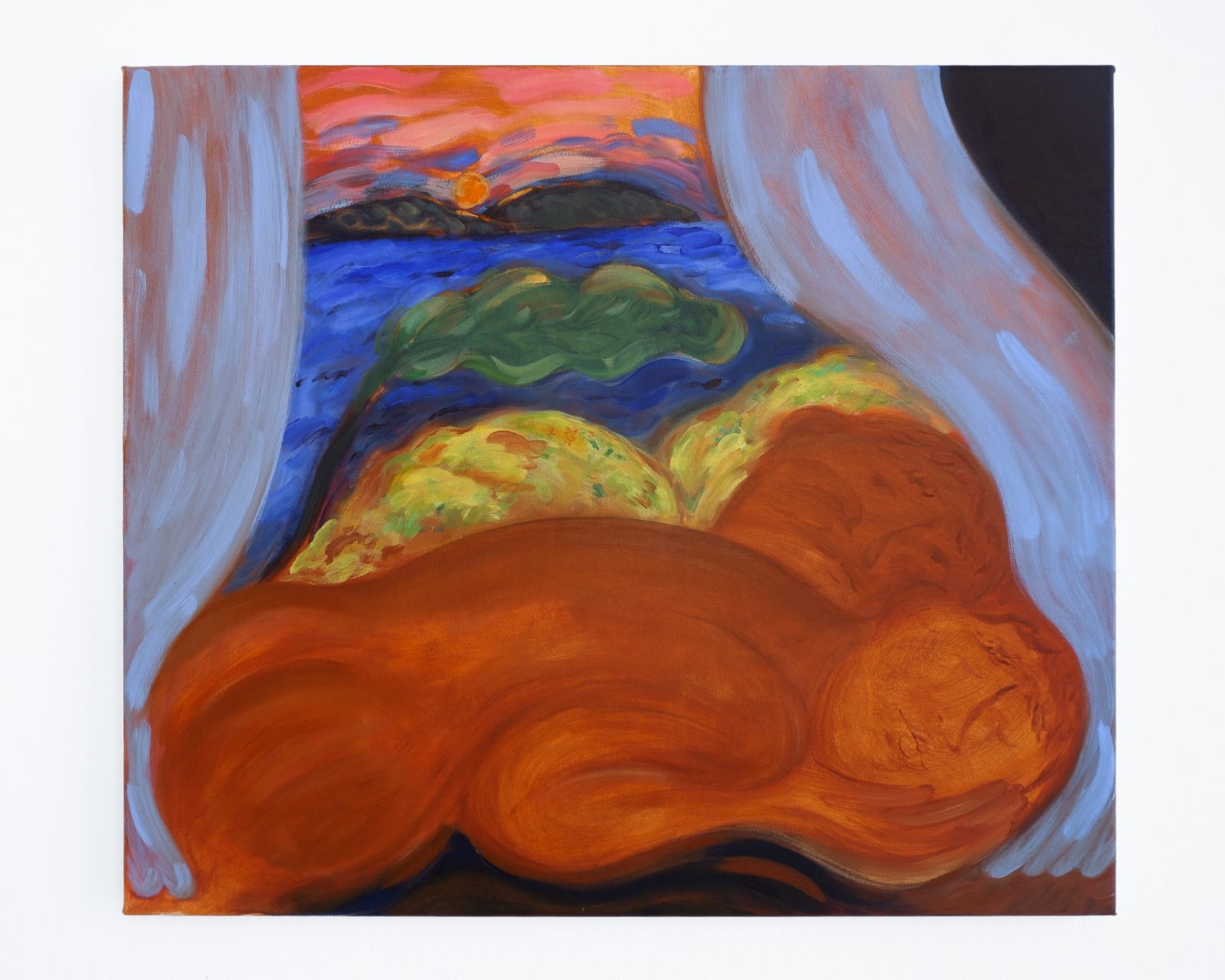 Coline Marotta, Burnt Sienna, 2025, Brigade Gallery