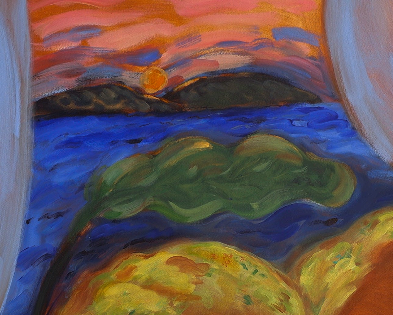 Coline Marotta, Burnt Sienna, 2025, Brigade Gallery