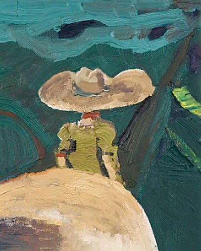 Ken Taylor Reynaga, Untitled, Oil on linen, Brigade Gallery