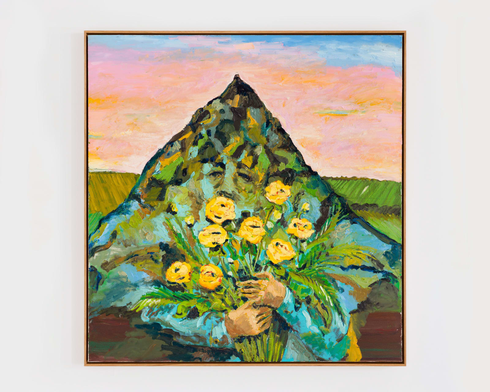 Ken Taylor Reynaga, Mountain and Flowers, Brigade Gallery