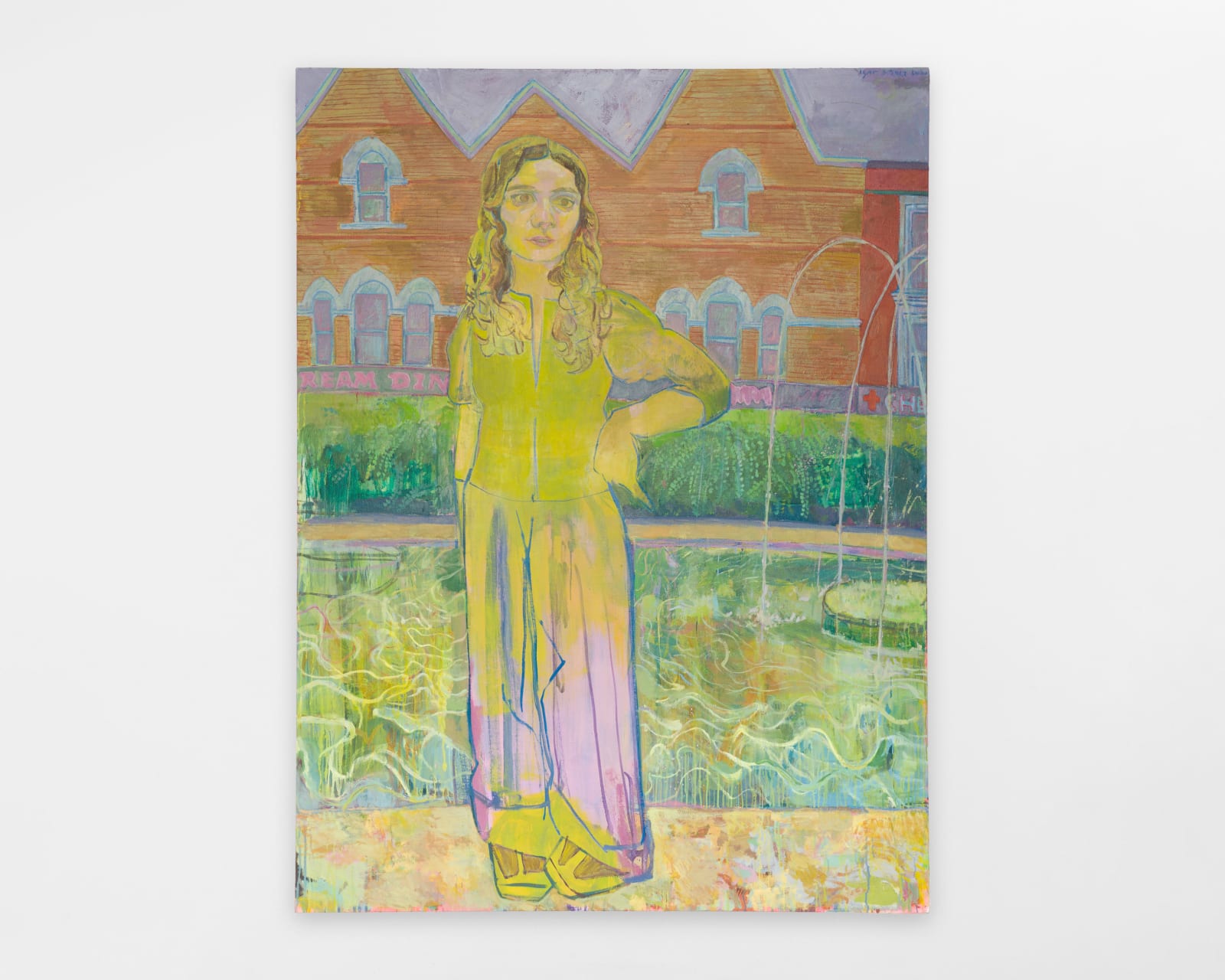 Igor Moritz, Clapton Pond, 2022, Shown at Brigade Gallery in Copenhagen, Denmark.