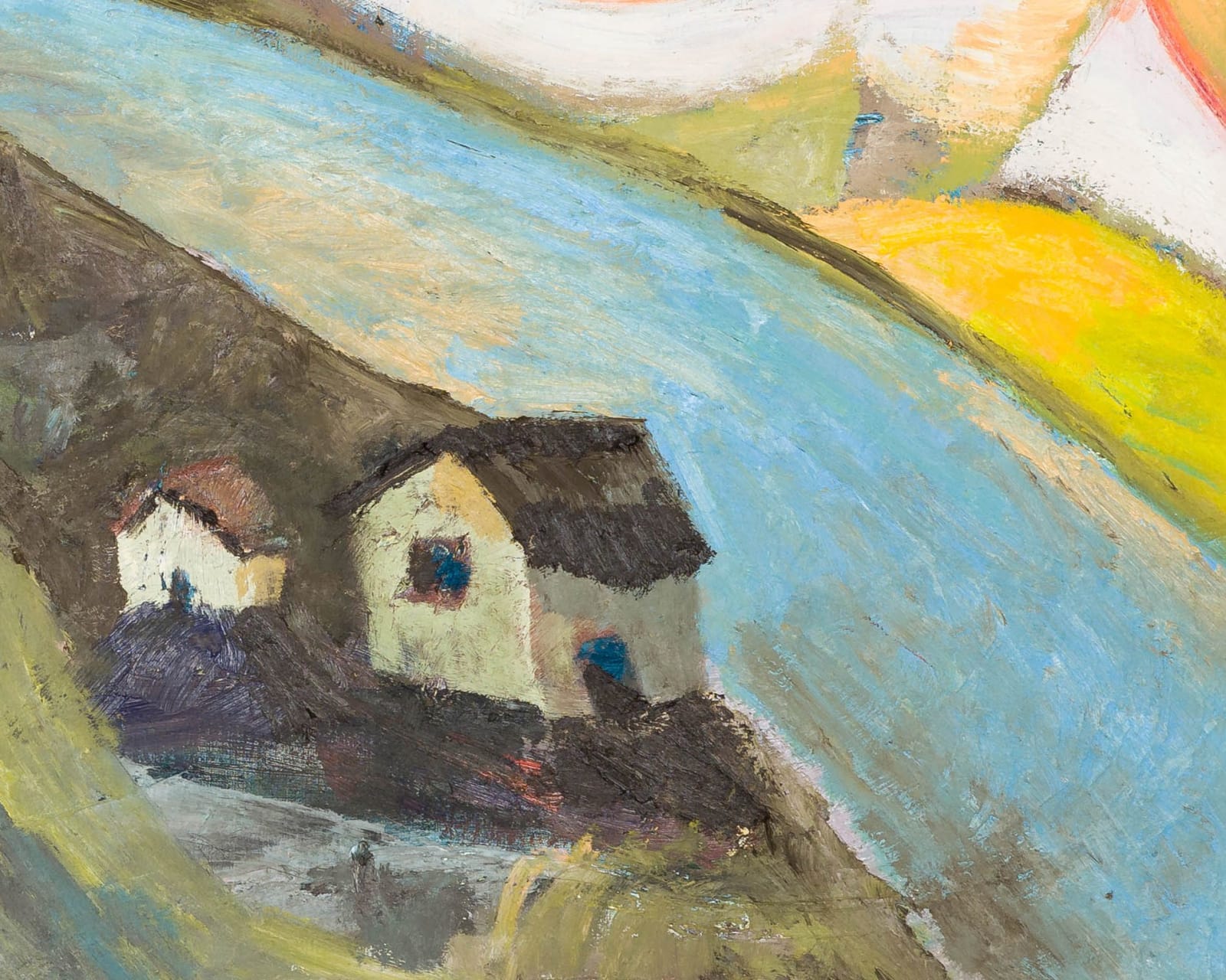 Ken Taylor Reynaga, House in the Mountains, 2025, Brigade Gallery