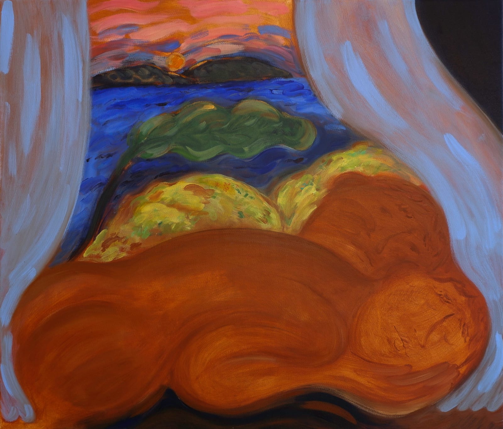 Coline Marotta, Burnt Sienna, 2025, Brigade Gallery