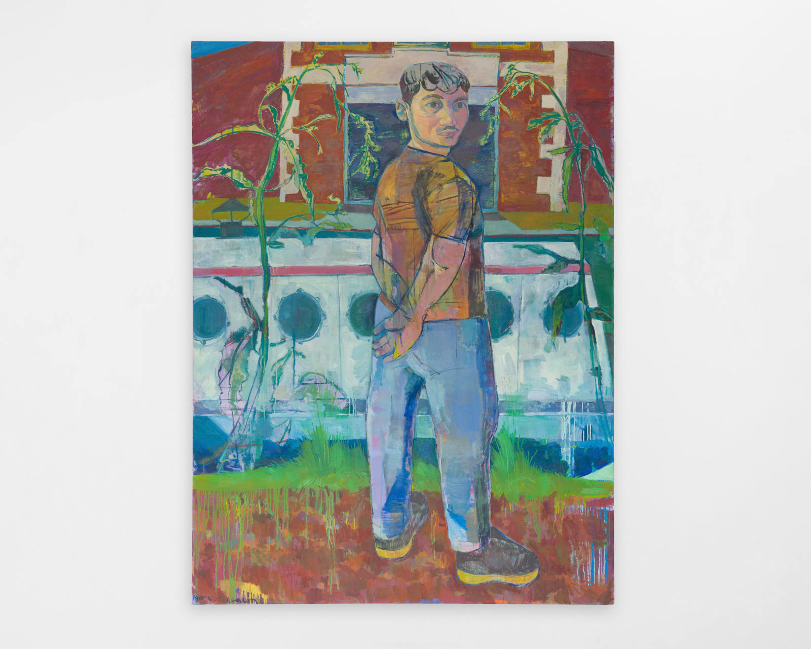 Igor Moritz, Johnstone Boatclub, 2022, Shown at Brigade Gallery in Copenhagen, Denmark.