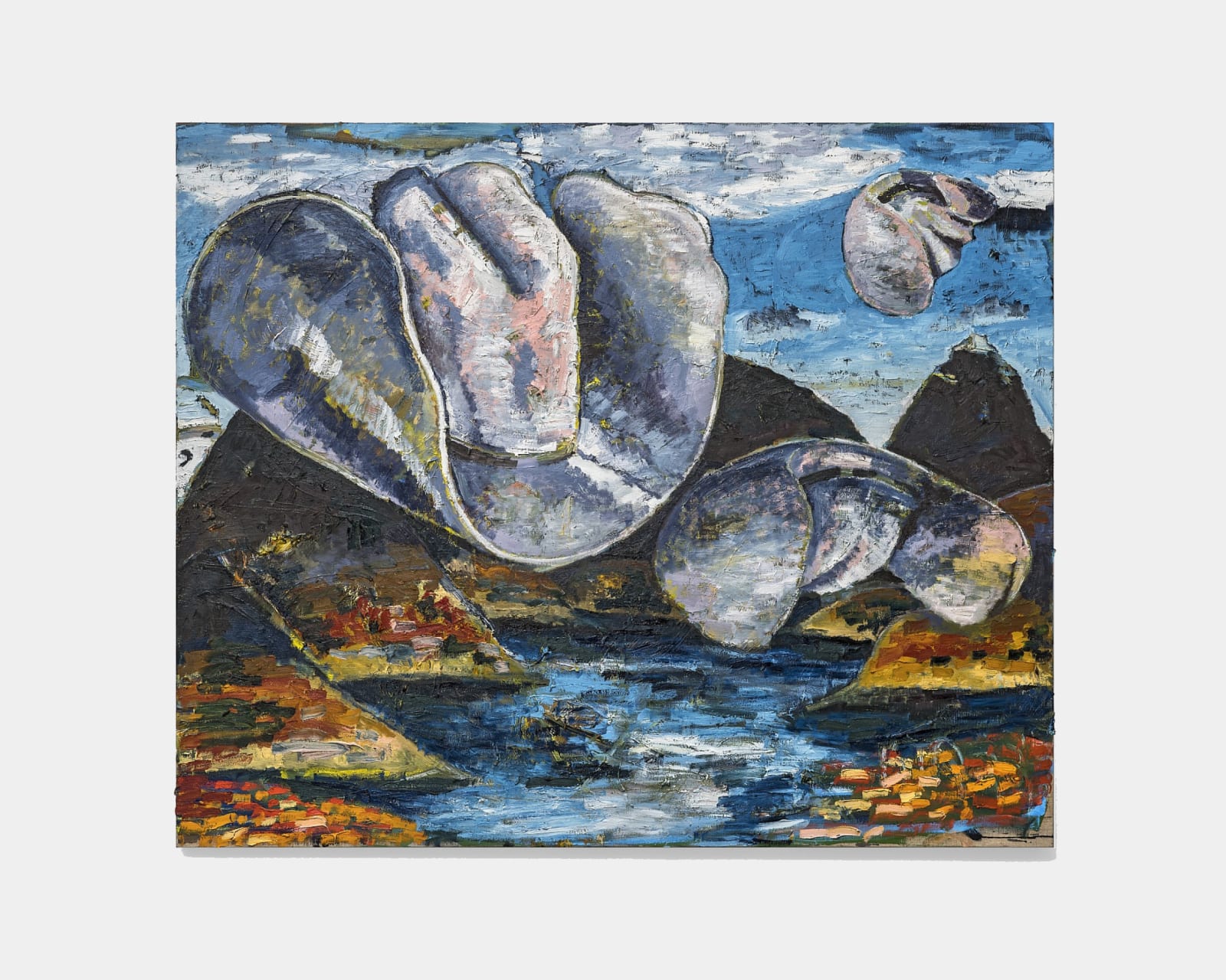 Ken Taylor Reynaga, Atardecer, 2022, shown by Brigade Galler.