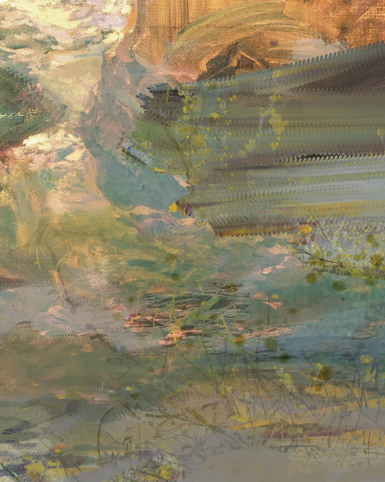 Petra Cortright, dial_crush glitterdrive.exe "sweetcore_memory" velvetloop, 2025
