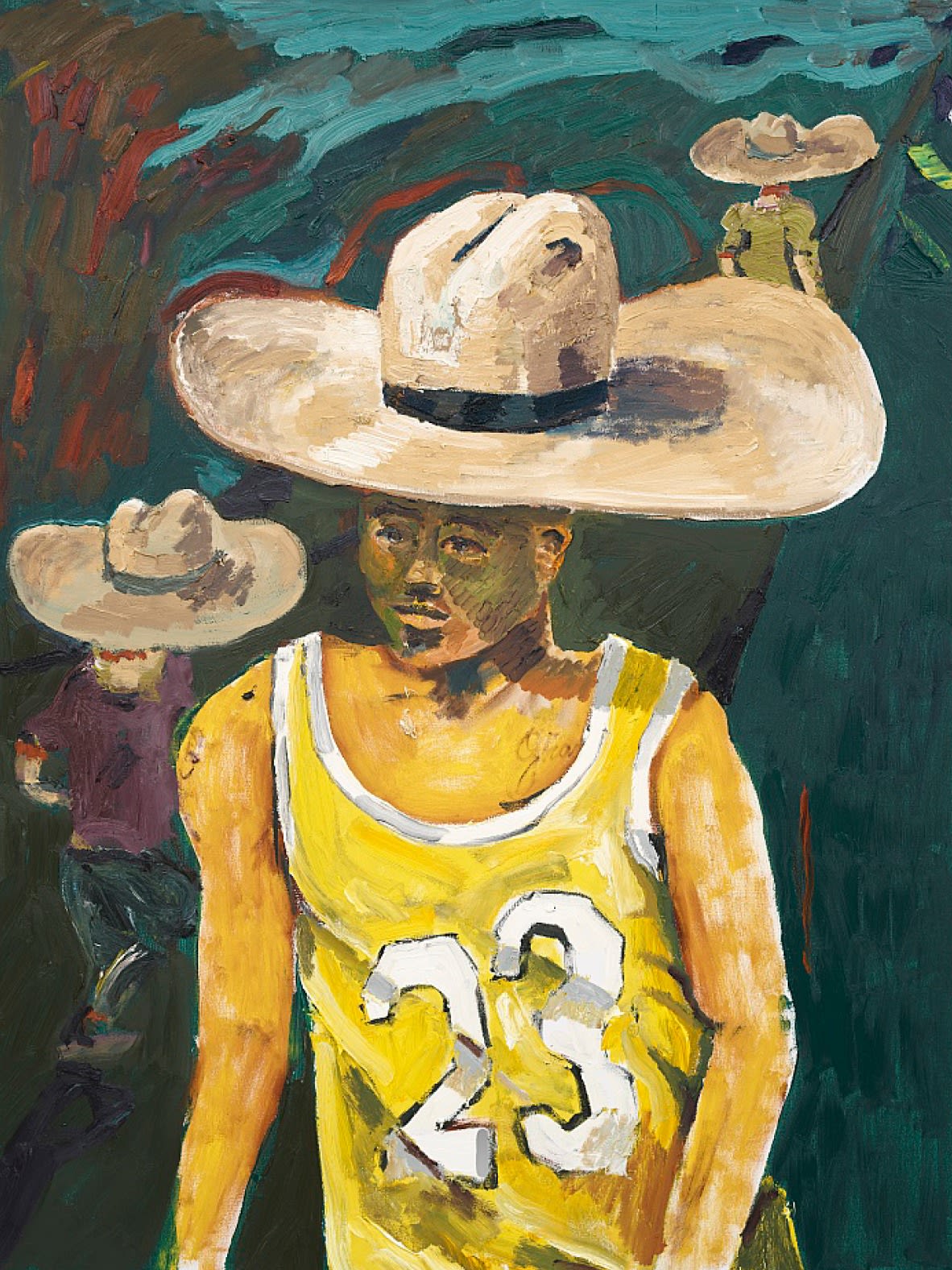 Ken Taylor Reynaga, Untitled, Oil on linen, Brigade Gallery