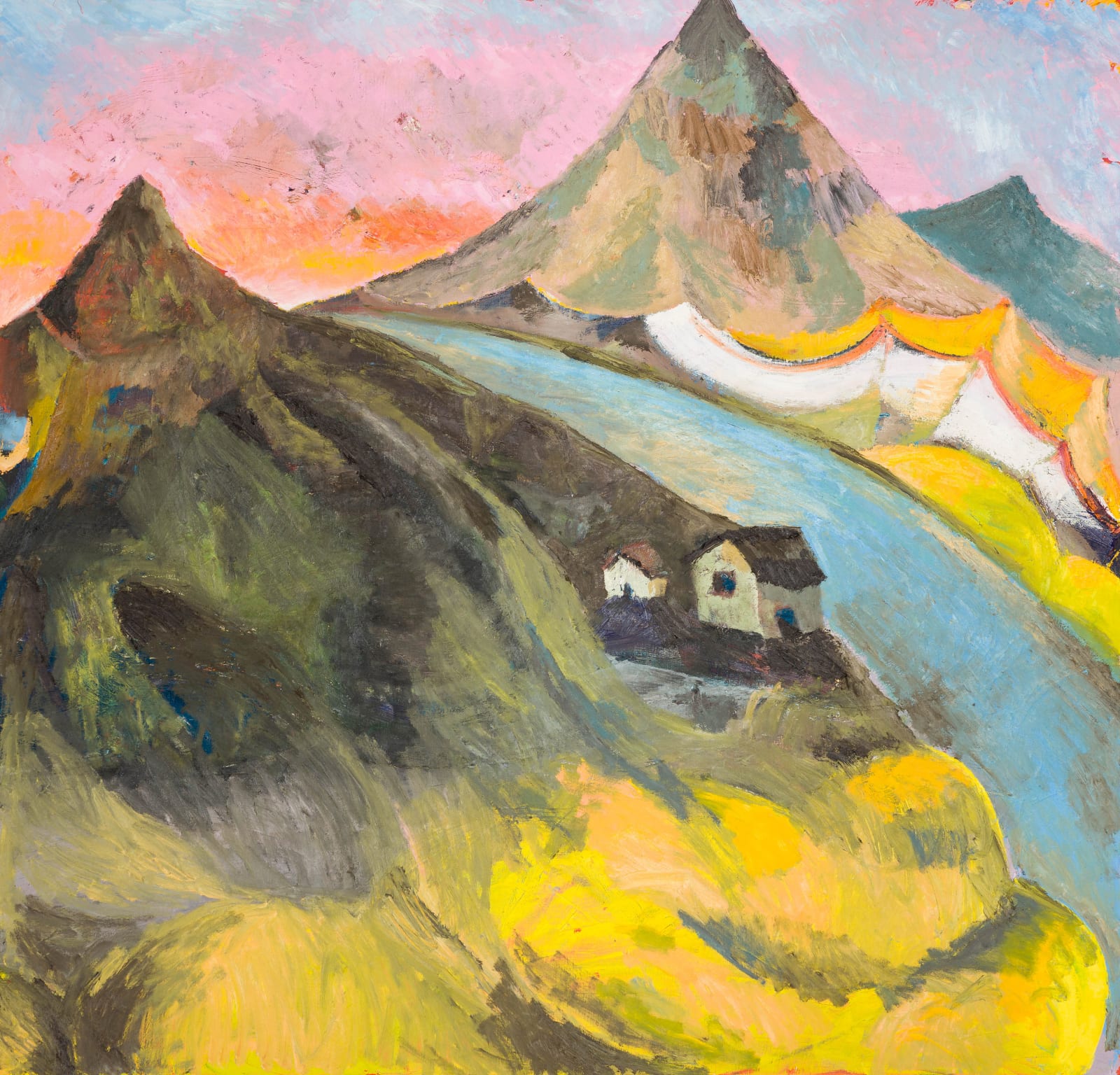 Ken Taylor Reynaga, House in the Mountains, 2025, Brigade Gallery