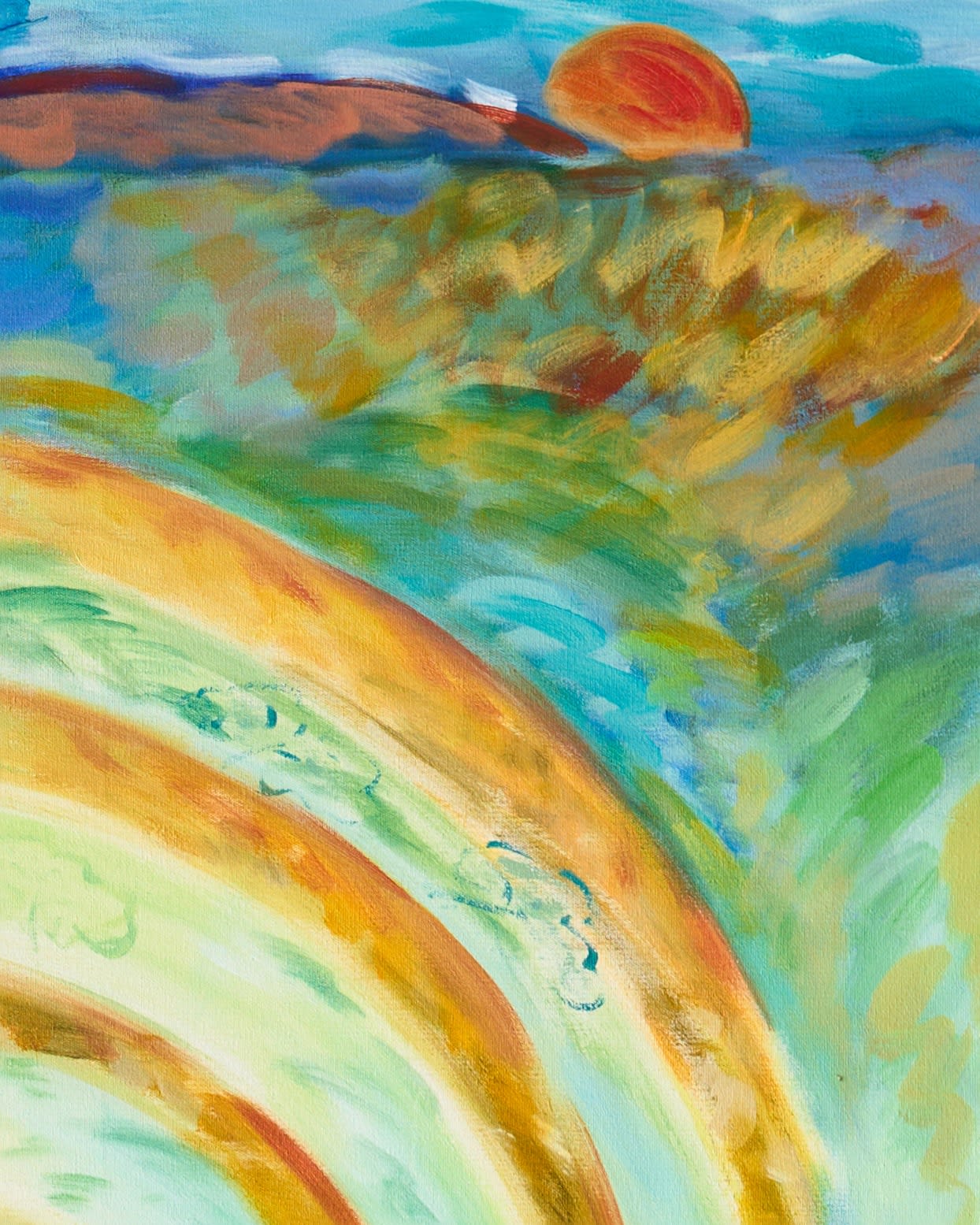 Coline Marotta, Les Restanques (Sunday Painter Painting), 2025
