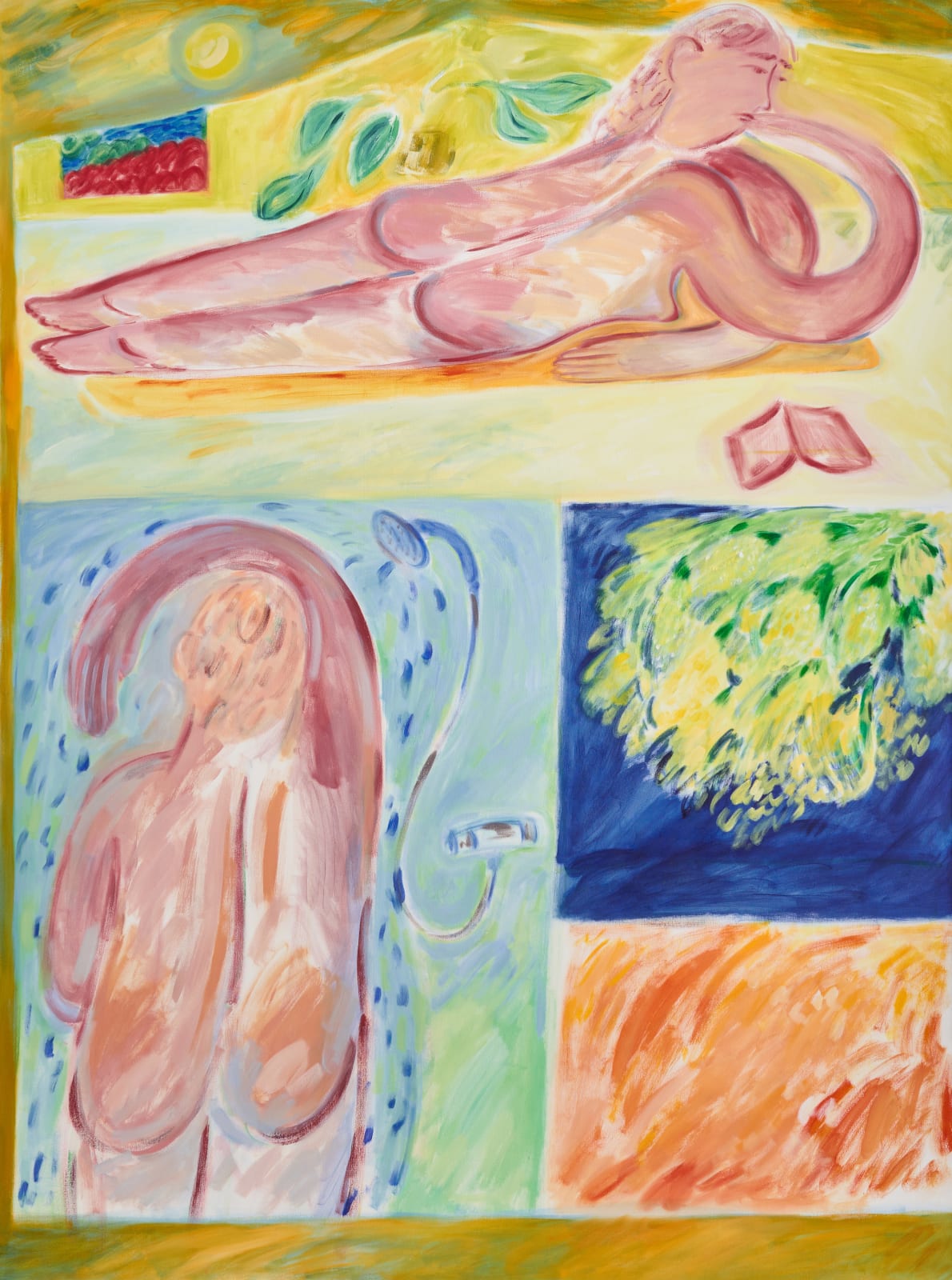 Coline Marotta, Potential Everything (Repainting Painting Forever), 2025