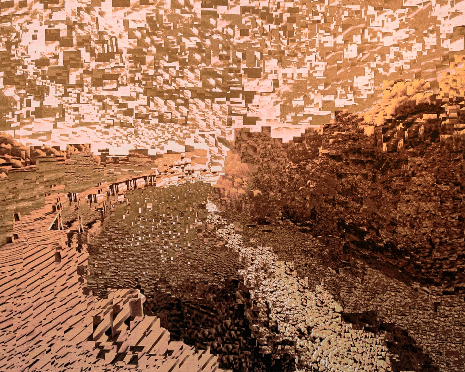 Ry David Bradley, Ponteix Pollionnay, 2021, Shown at Brigade Gallery.