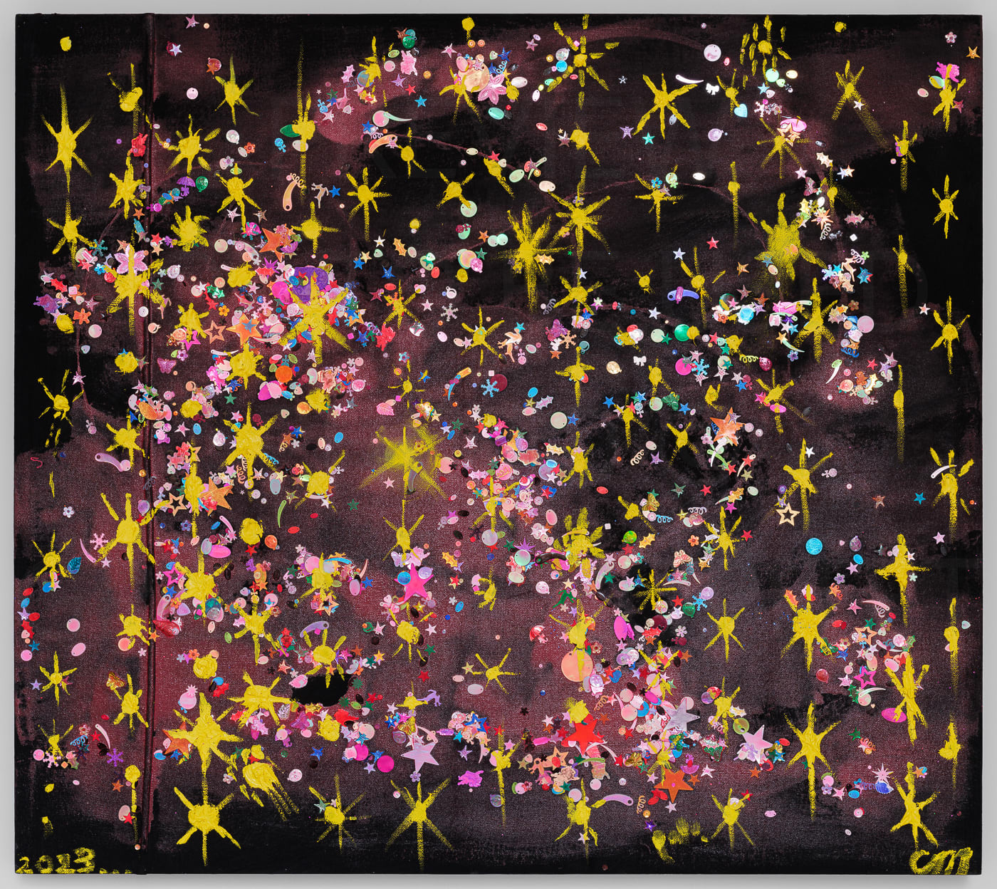 Chris Martin, Untitled, 2023