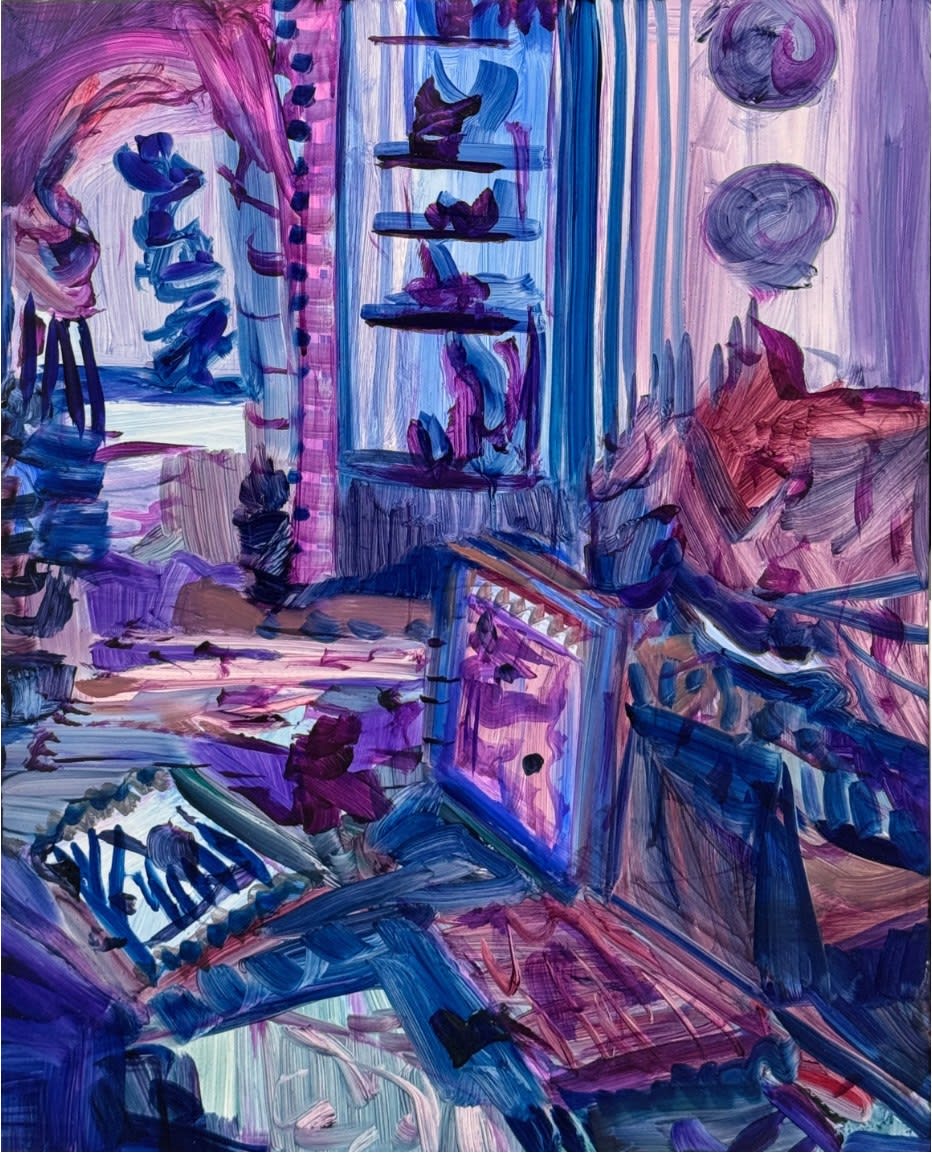 Elizabeth Schwaiger, Salty Walls, 2025