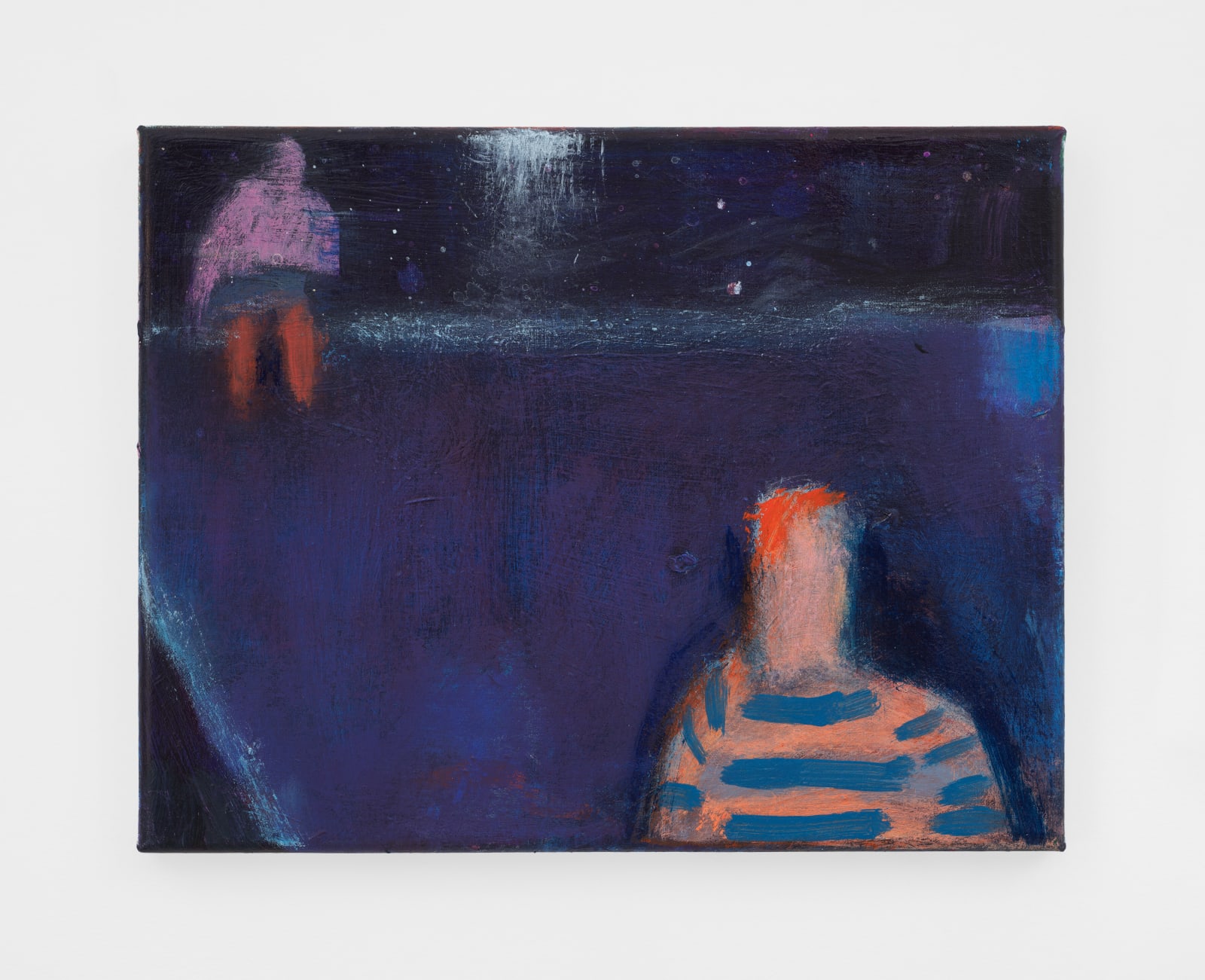Katherine Bradford, French Shirt at Night, 2024