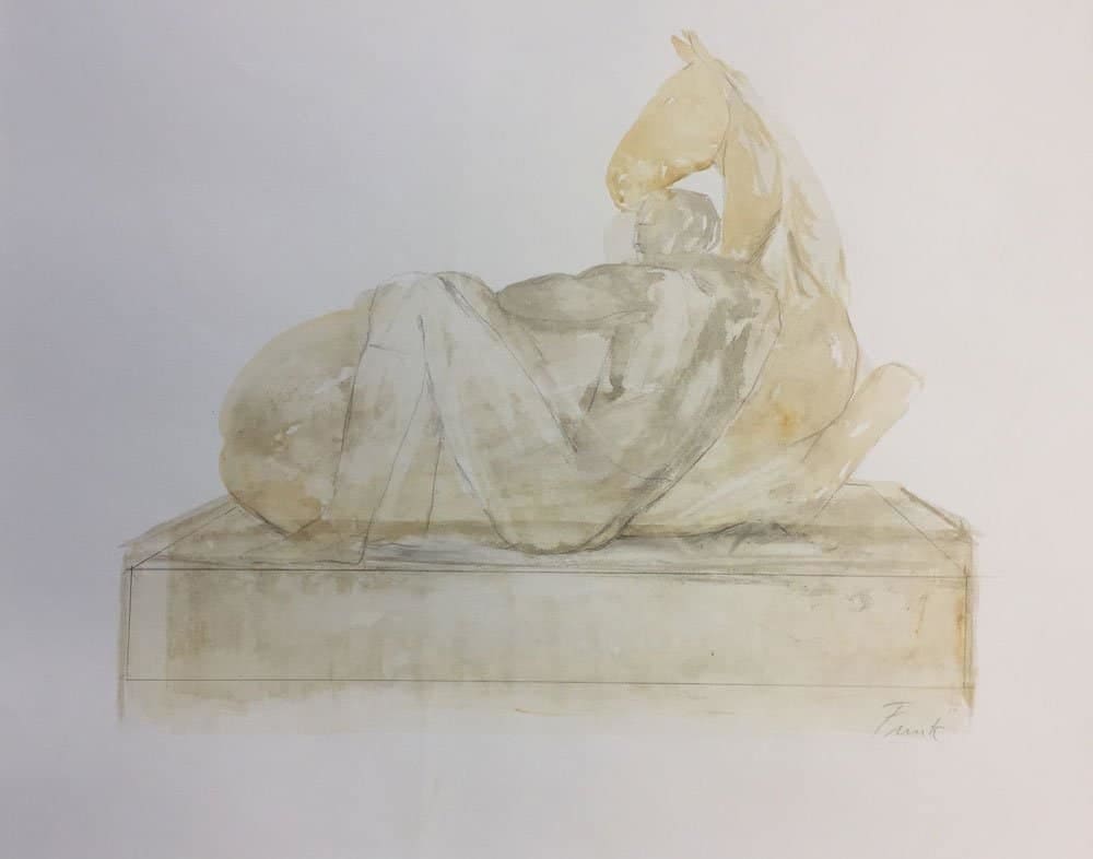 Elisabeth Frink work on paper