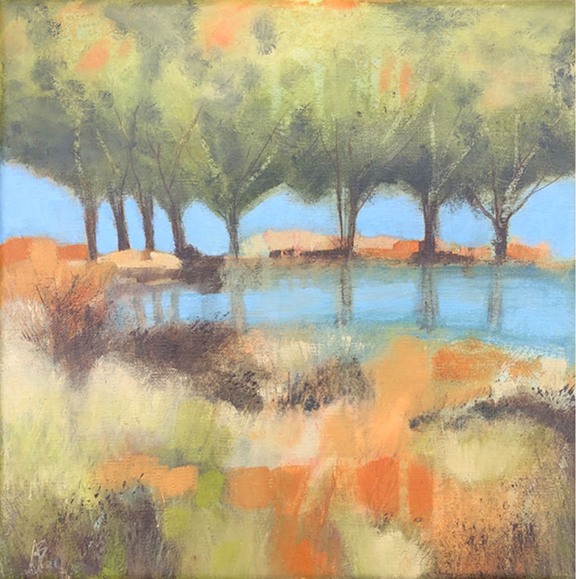Ana Bianchi painting